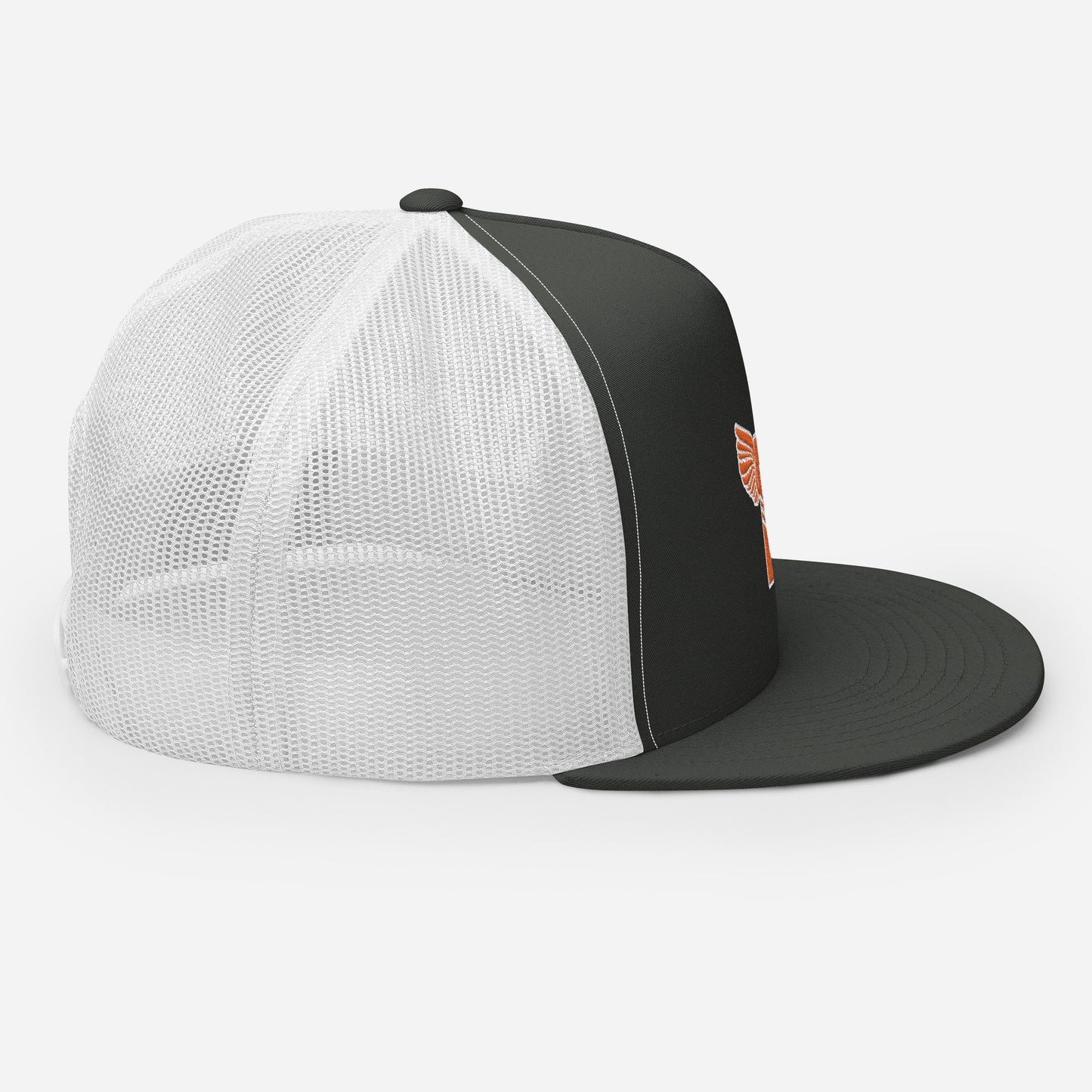 "B" IS FOR BROOKLYN - B-WING MESH SNAPBACK (ORANGE STITCH)