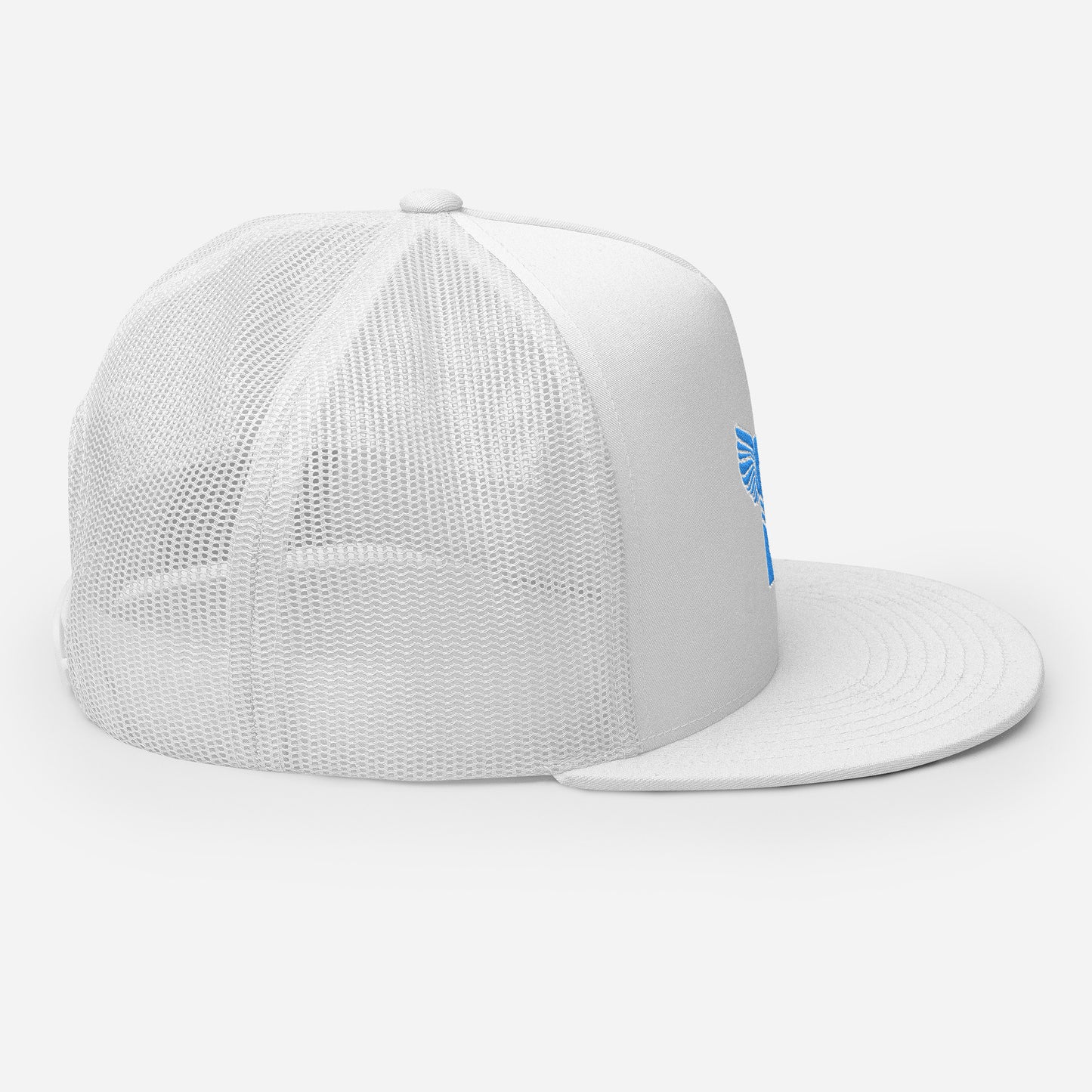 "B" IS FOR BROOKLYN - B-WING MESH SNAPBACK (VIVID BLUE STITCH)