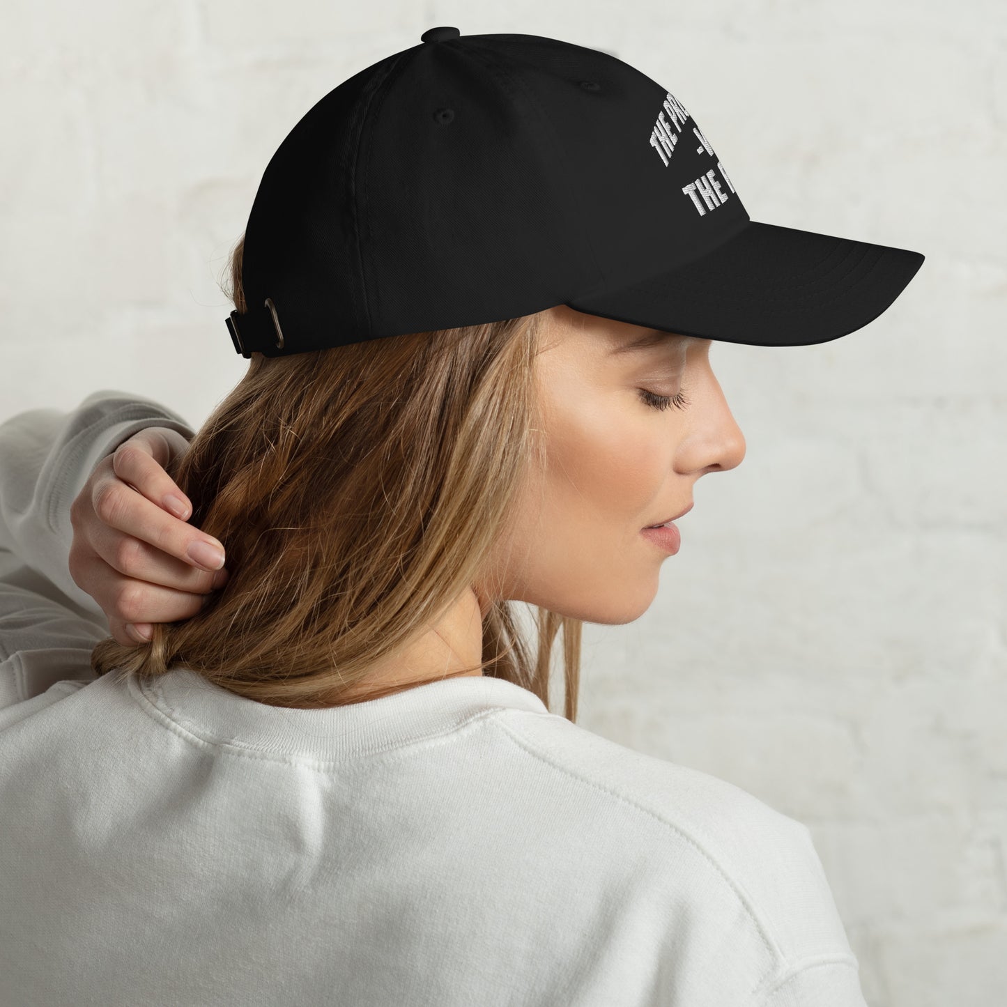 MALA: THE PROSECUTOR VS THE FELON DAD HAT (WHITE)