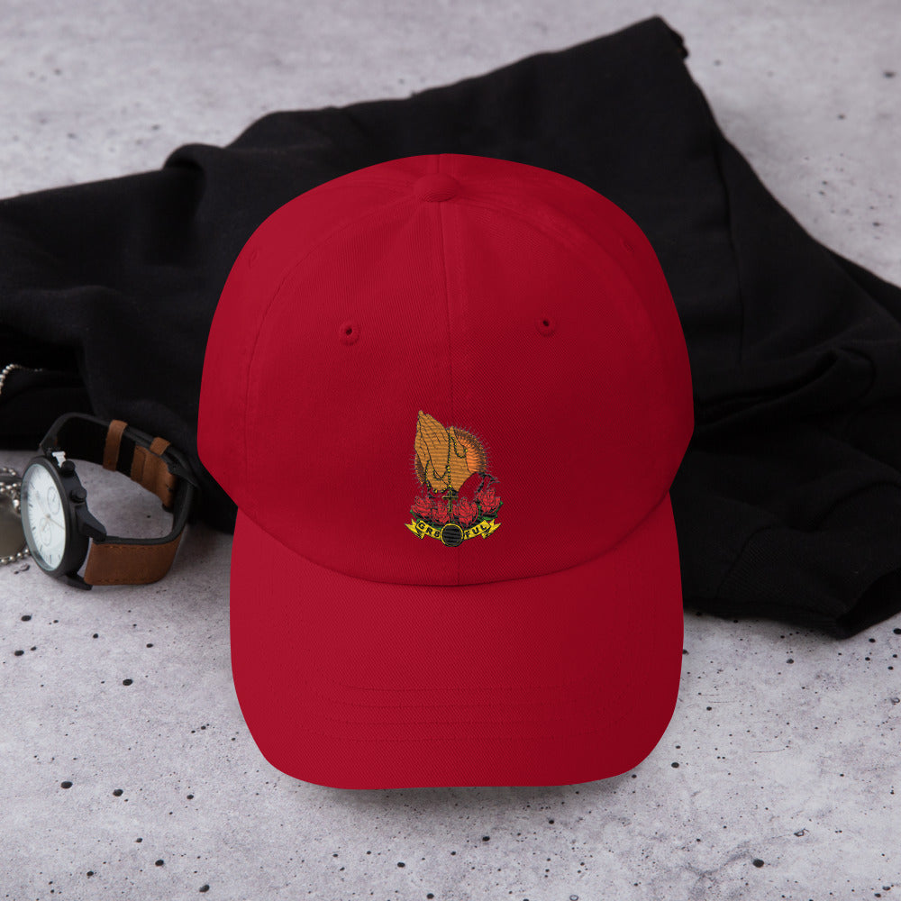 GRATEFUL PRAYER HANDS DAD HAT