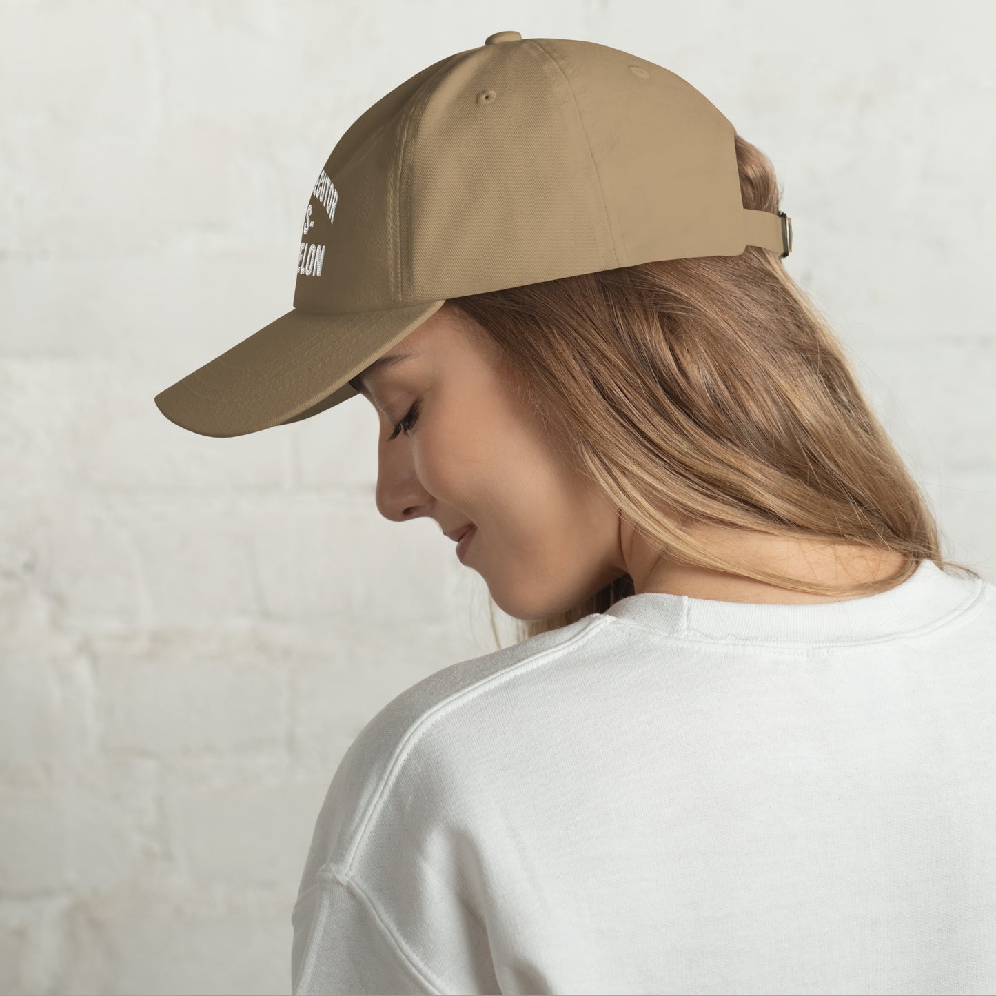 MALA: THE PROSECUTOR VS THE FELON DAD HAT (WHITE)