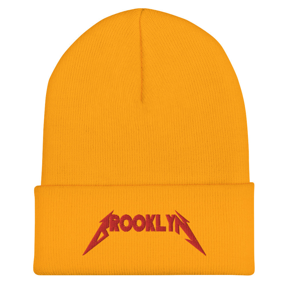 BK ROX - METALLICA STYLE BROOKLYN CUFFED BEANIE
