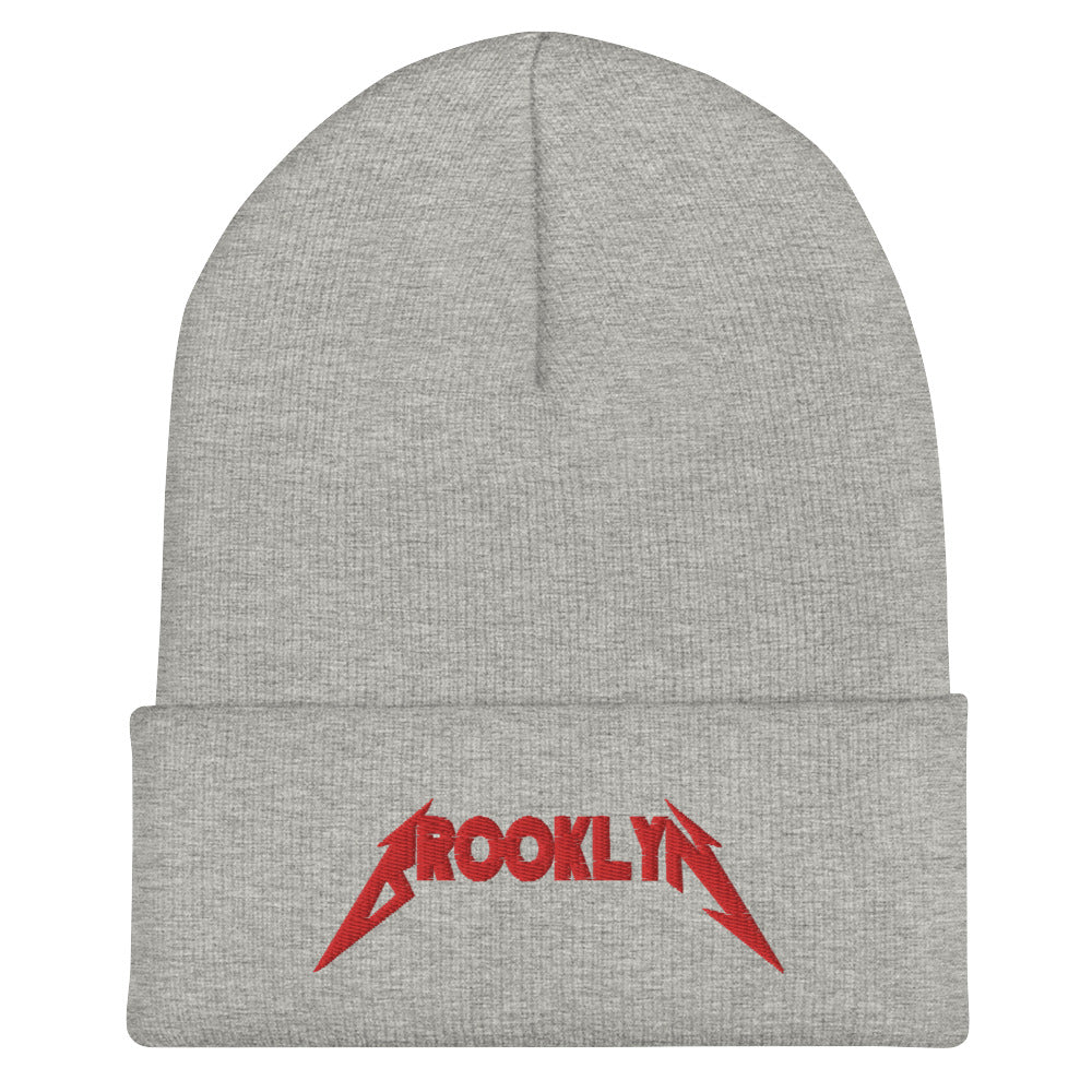BK ROX - METALLICA STYLE BROOKLYN CUFFED BEANIE