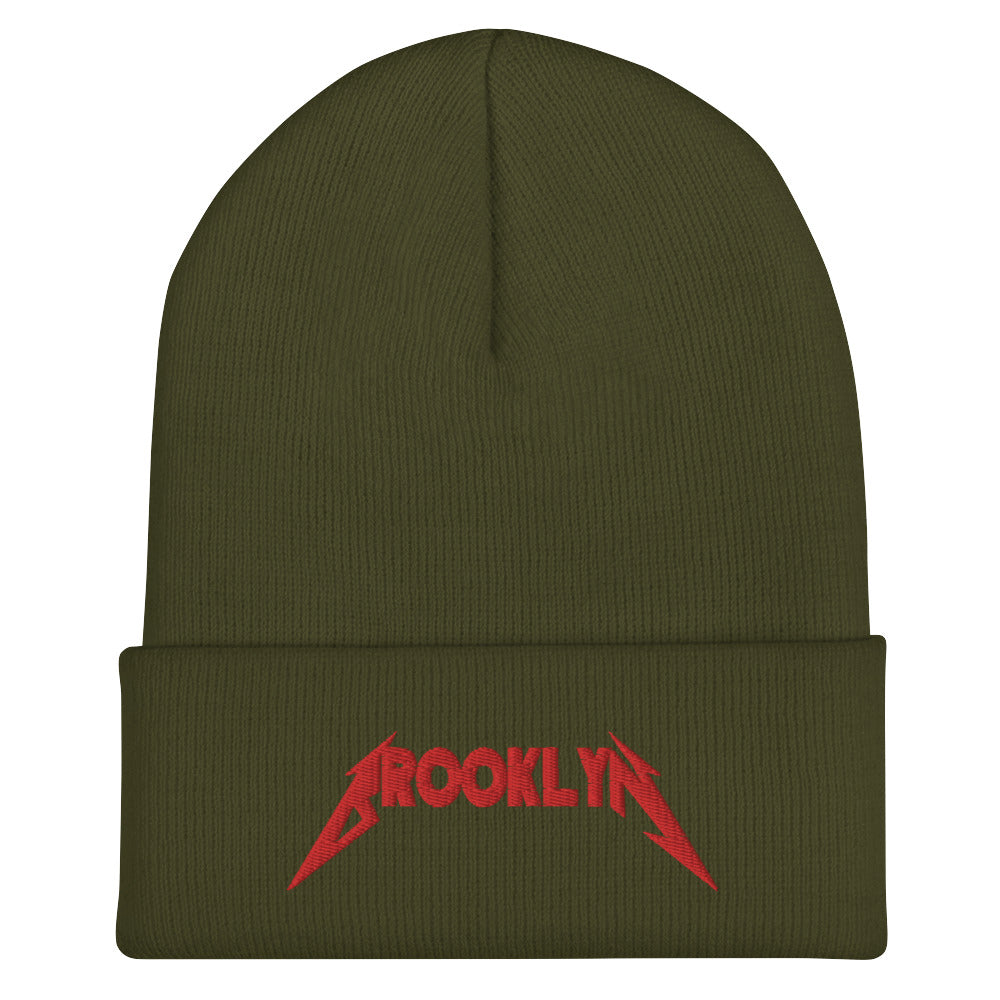 BK ROX - METALLICA STYLE BROOKLYN CUFFED BEANIE