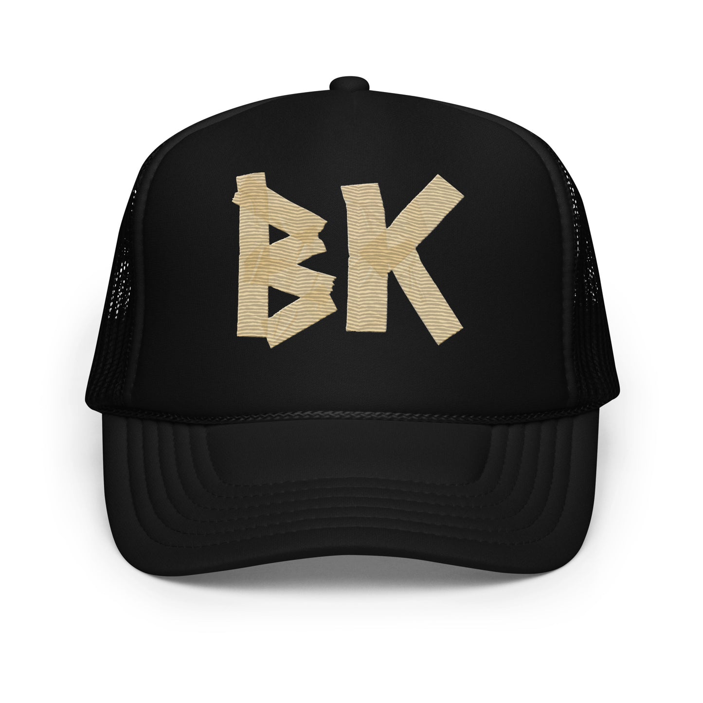 MASK & TAPE "BK" FOAM TRUCKER HAT