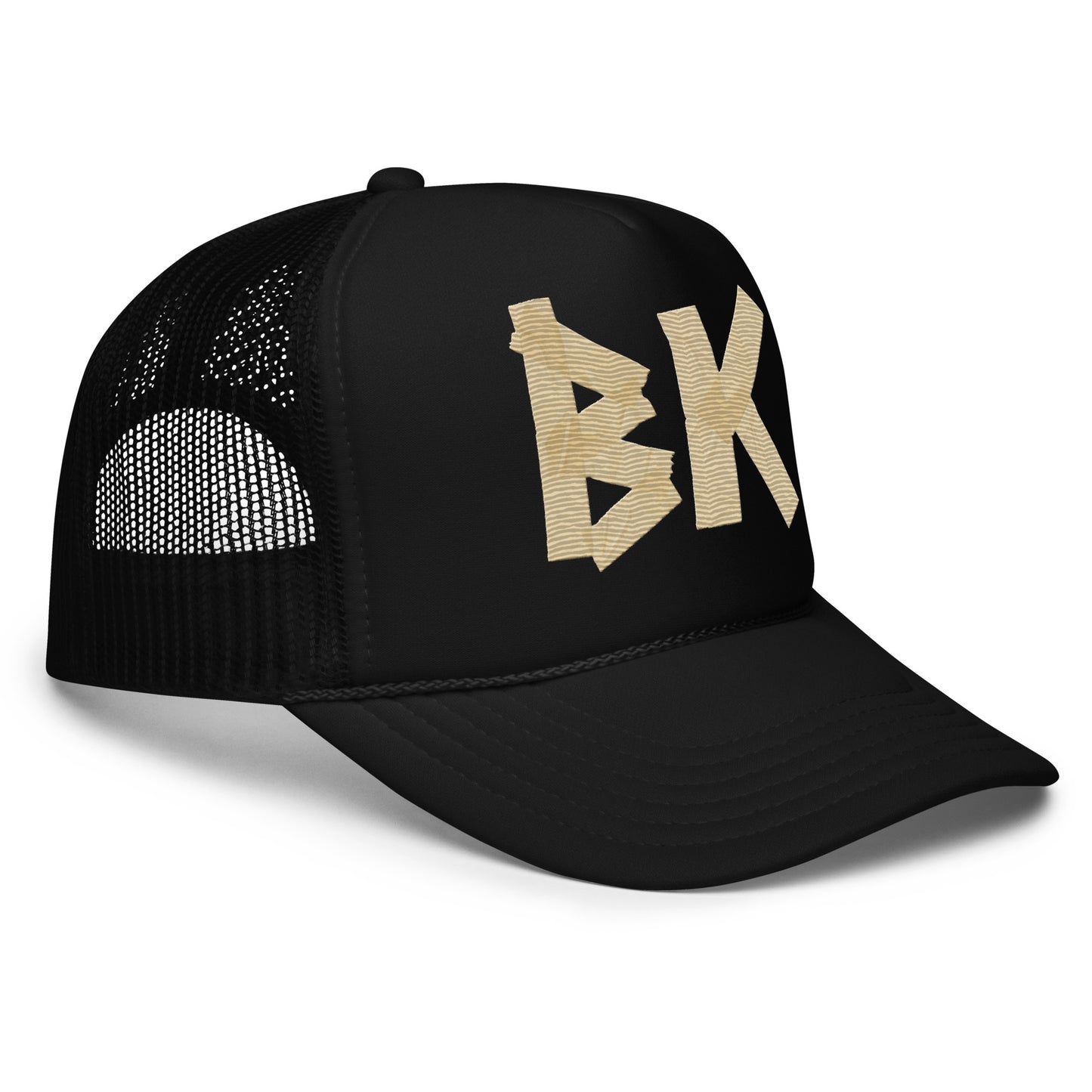 MASK & TAPE "BK" FOAM TRUCKER HAT