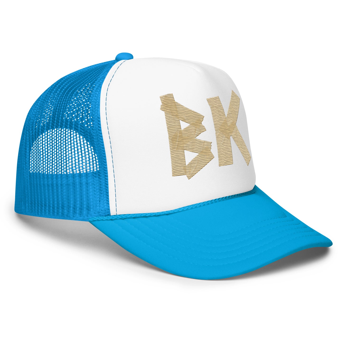 MASK & TAPE "BK" FOAM TRUCKER HAT