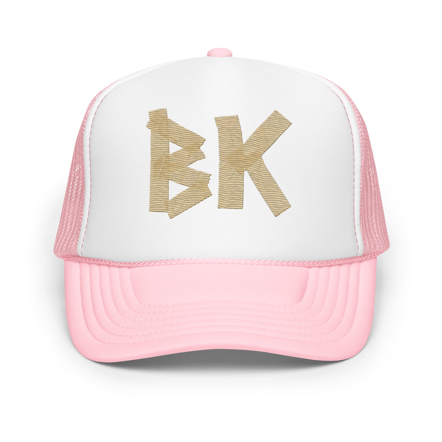 MASK & TAPE "BK" FOAM TRUCKER HAT