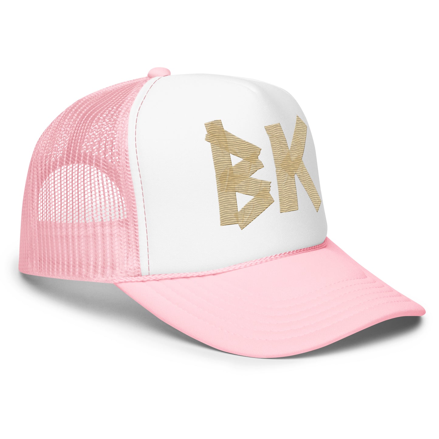 MASK & TAPE "BK" FOAM TRUCKER HAT
