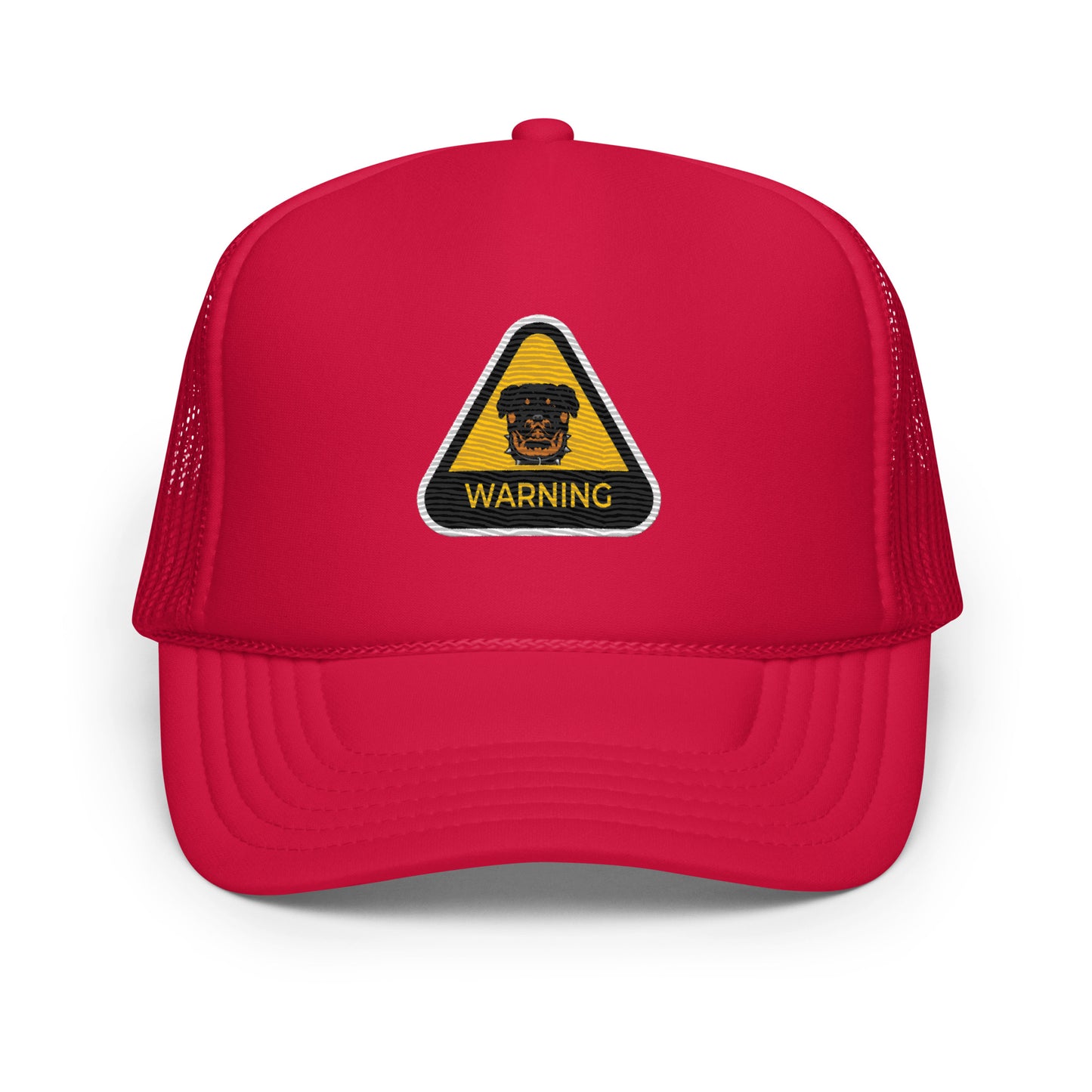 HLR WARNING BADGE FOAM TRUCKER HAT