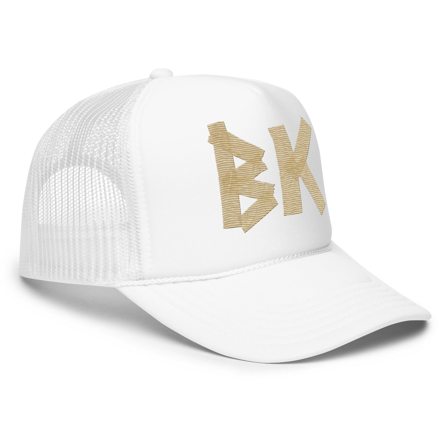 MASK & TAPE "BK" FOAM TRUCKER HAT