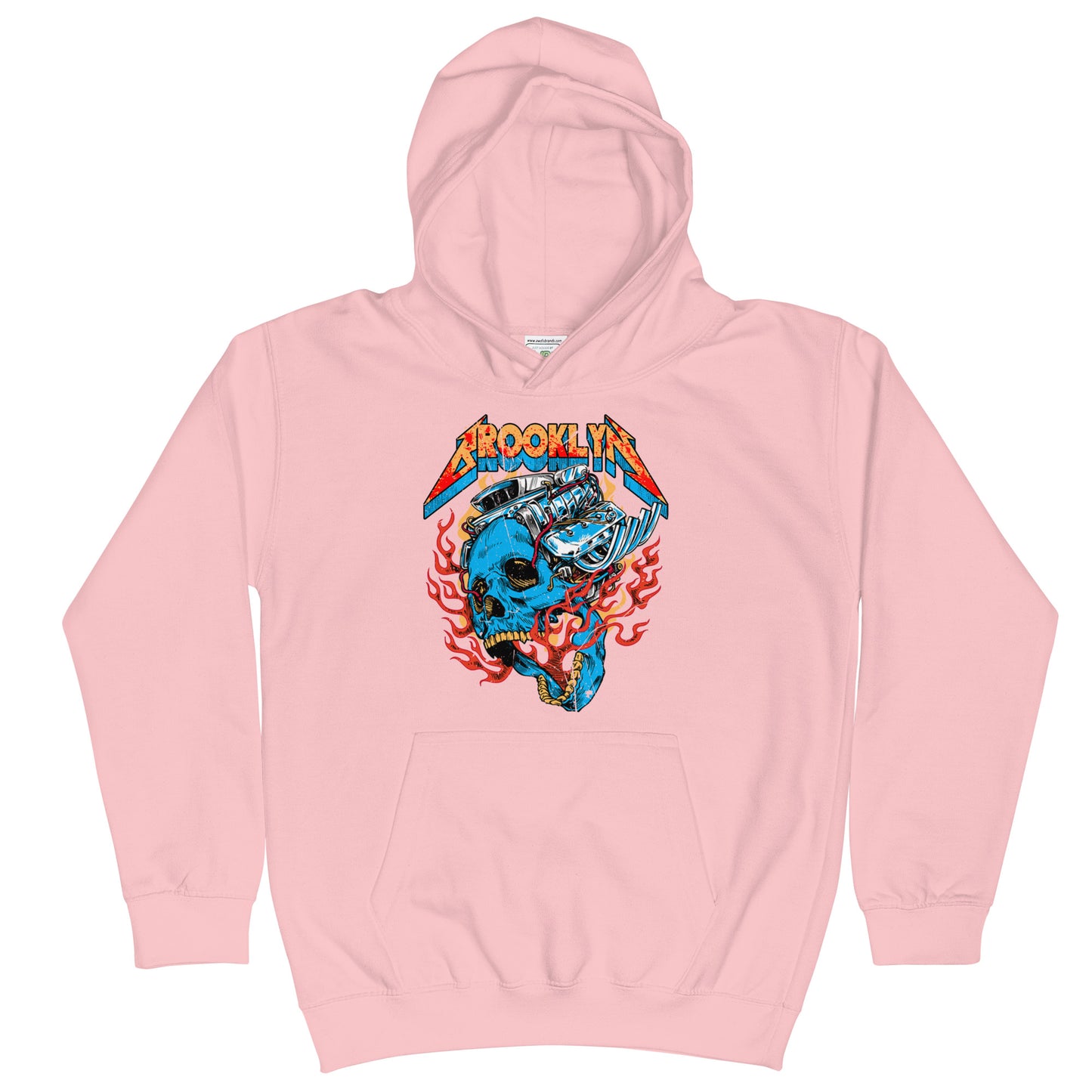BABY BKRX - BROOKLYN MOTOR SKULL KIDS HOODIE