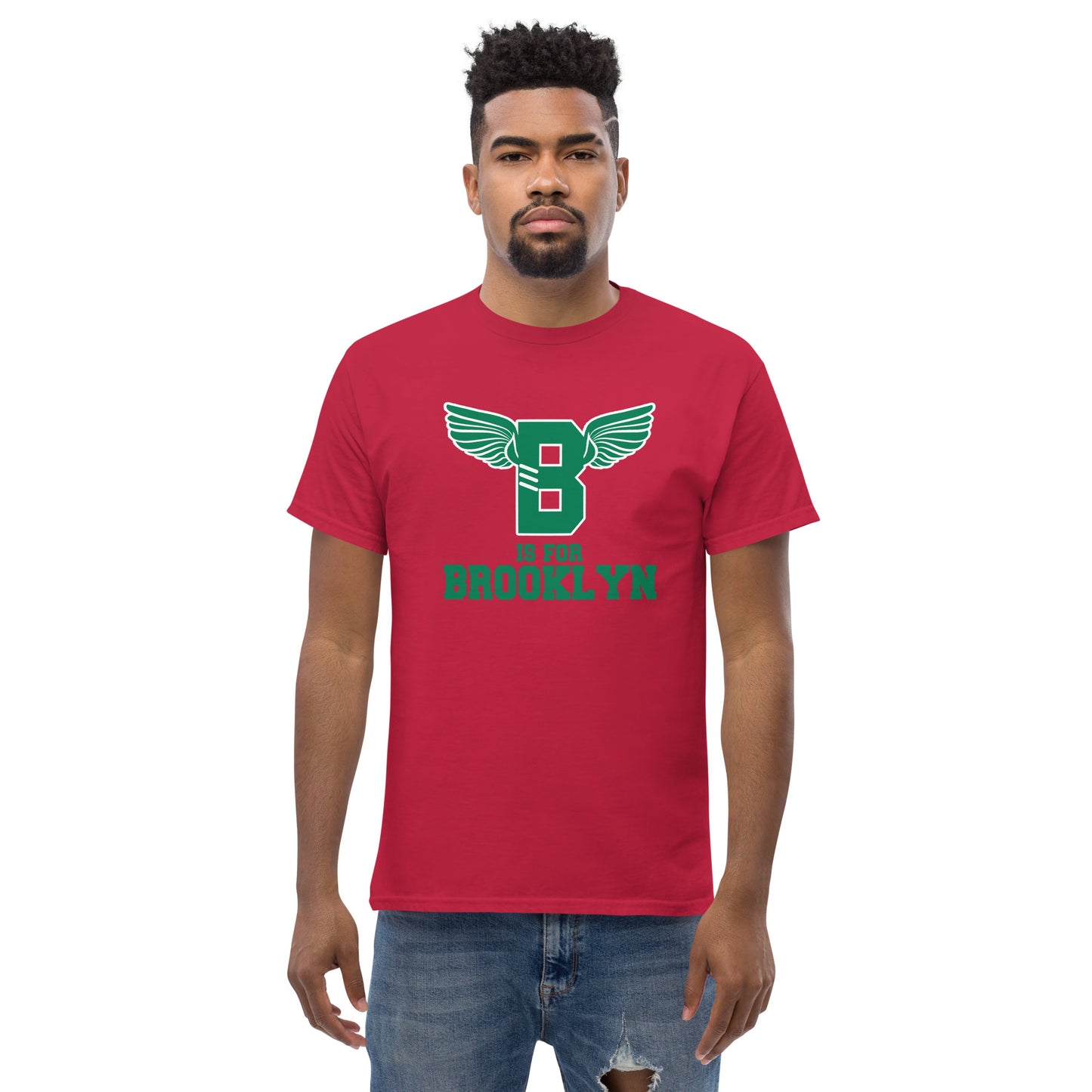 "B" IS FOR BROOKLYN - B-WING CLASSIC TEE (KELLY GREEN)