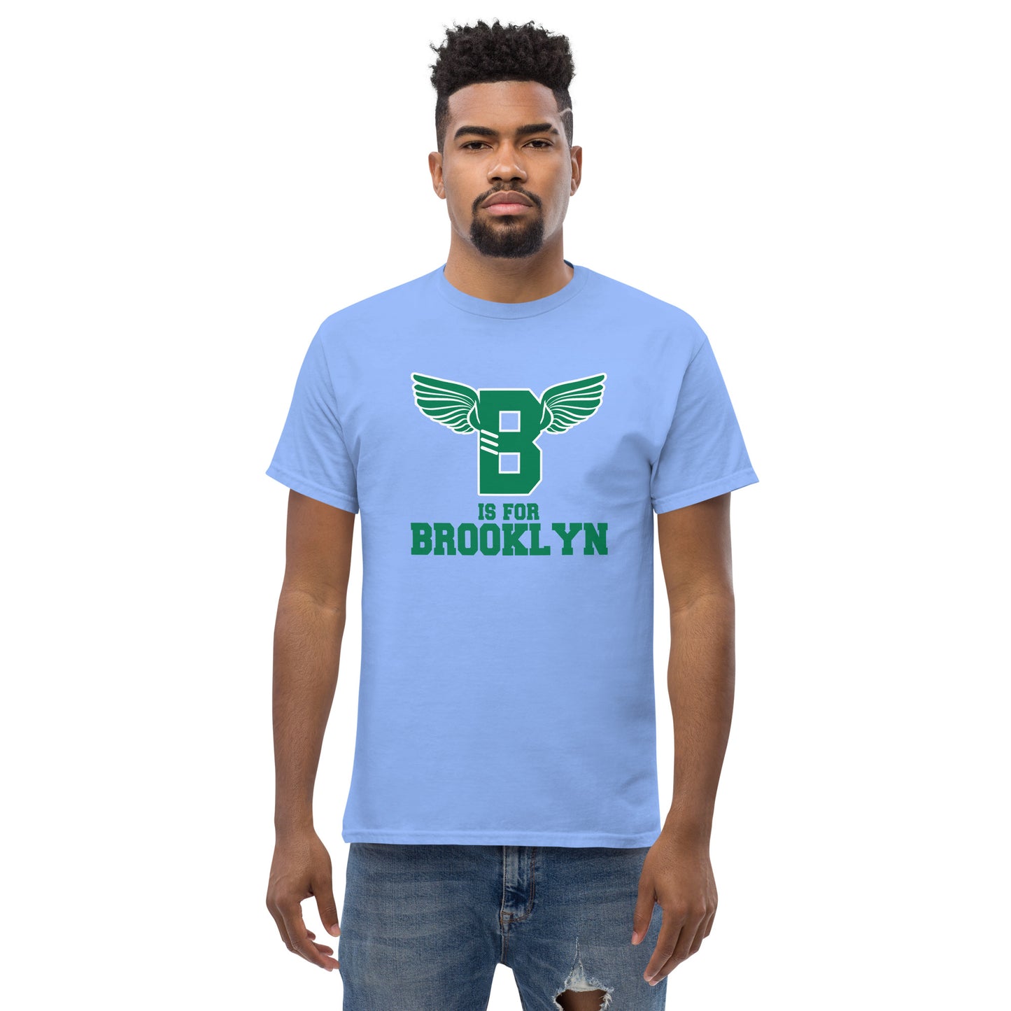 "B" IS FOR BROOKLYN - B-WING CLASSIC TEE (KELLY GREEN)