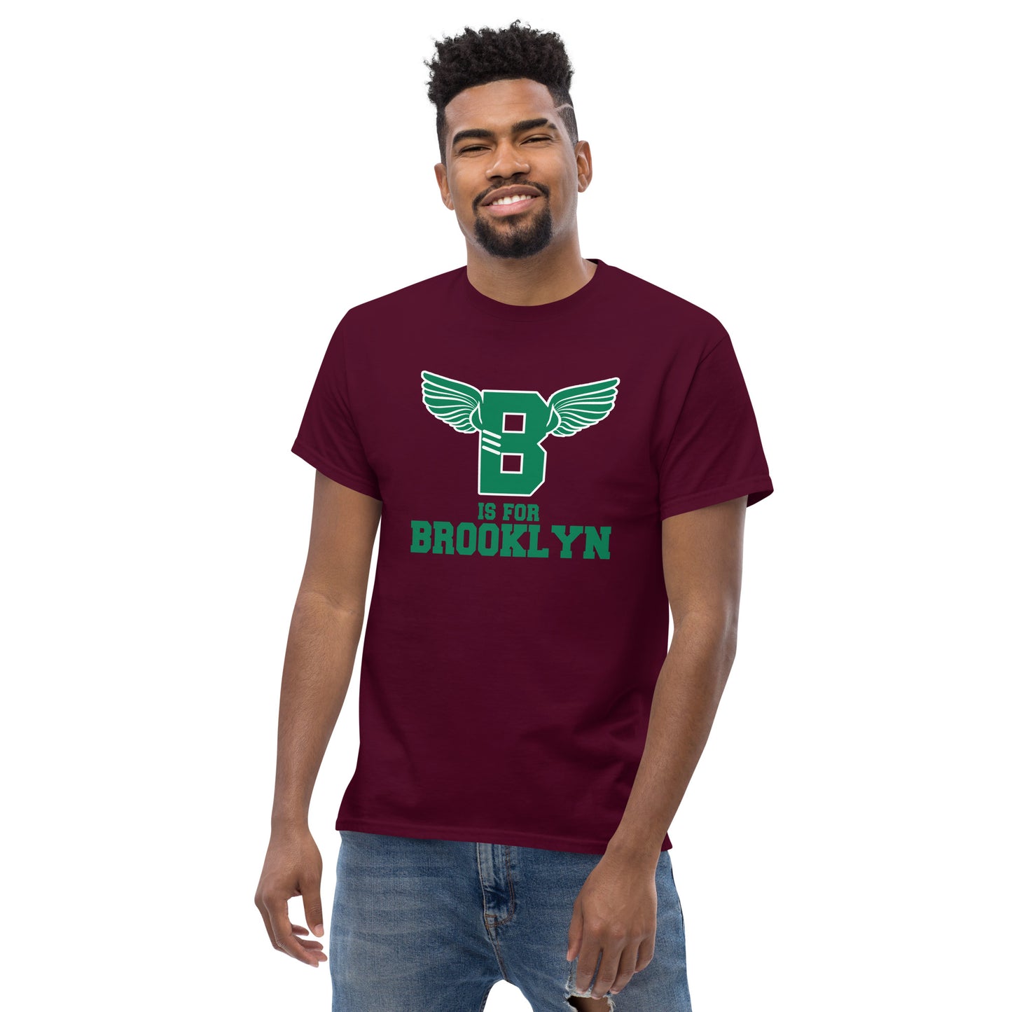 "B" IS FOR BROOKLYN - B-WING CLASSIC TEE (KELLY GREEN)