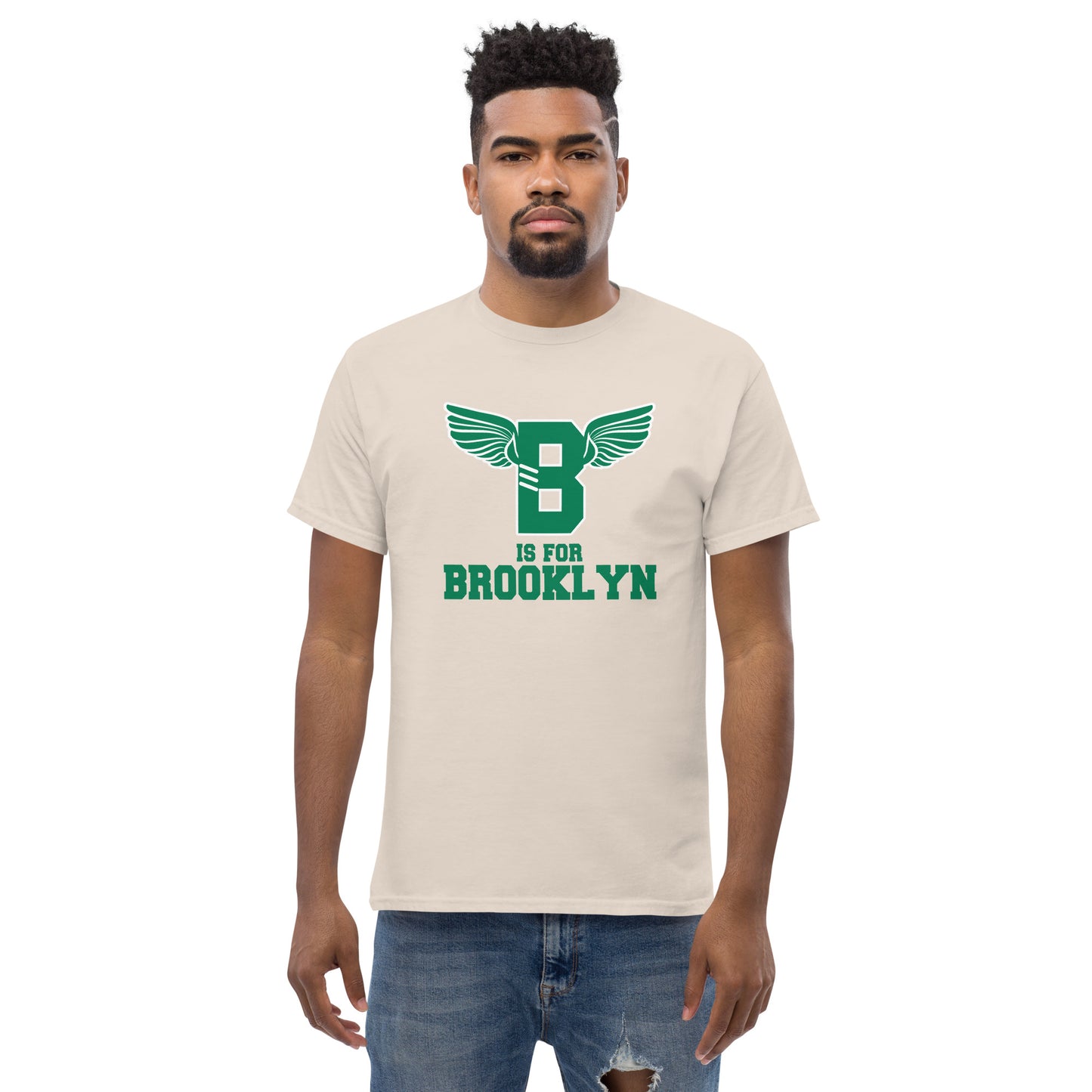 "B" IS FOR BROOKLYN - B-WING CLASSIC TEE (KELLY GREEN)