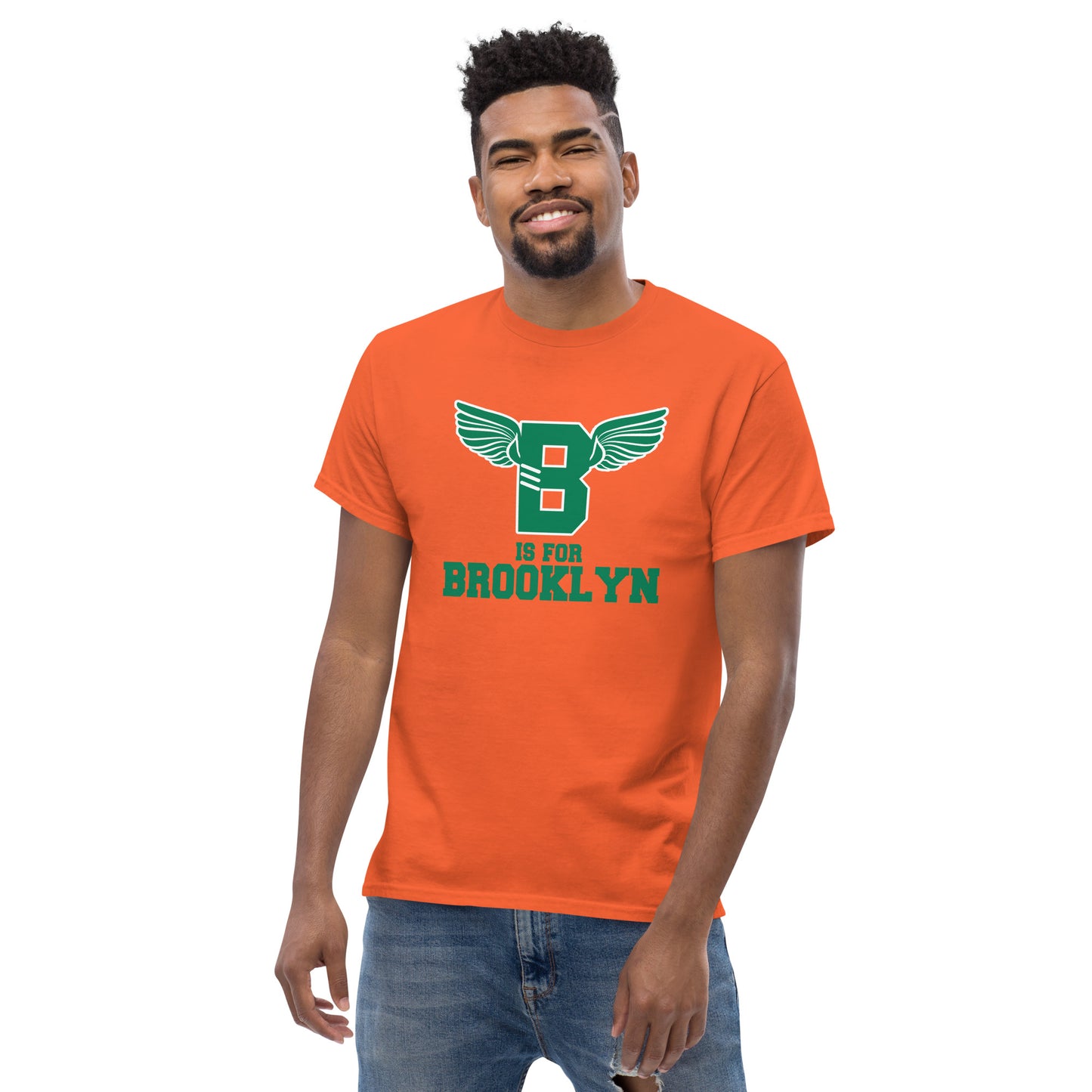 "B" IS FOR BROOKLYN - B-WING CLASSIC TEE (KELLY GREEN)