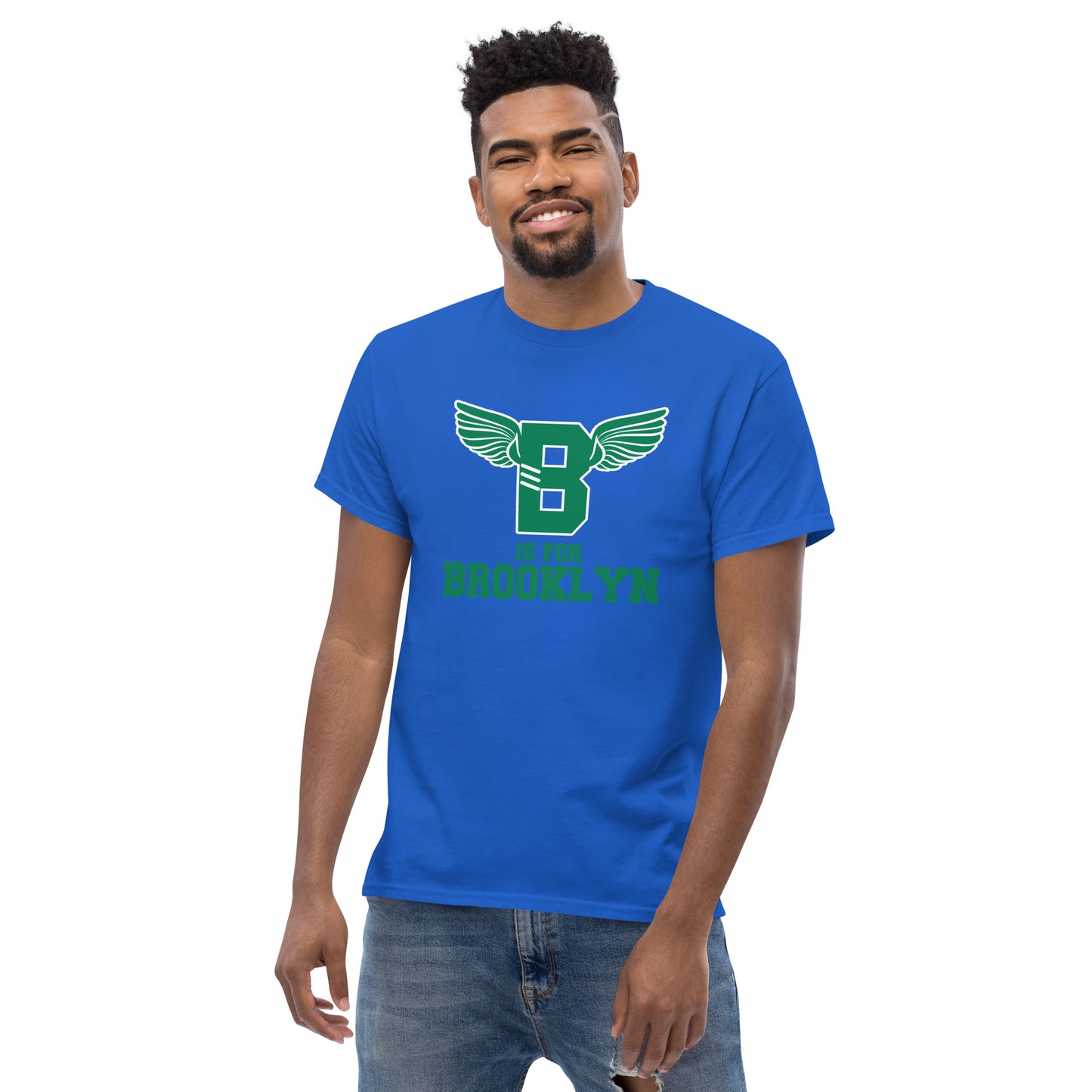 "B" IS FOR BROOKLYN - B-WING CLASSIC TEE (KELLY GREEN)