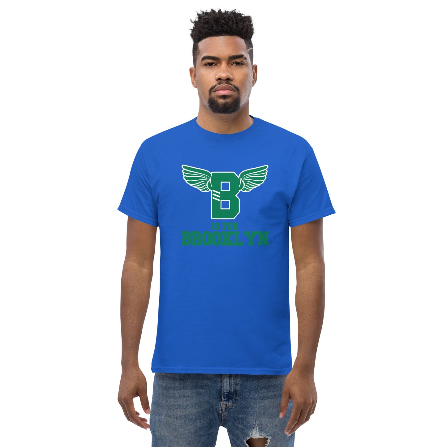 "B" IS FOR BROOKLYN - B-WING CLASSIC TEE (KELLY GREEN)