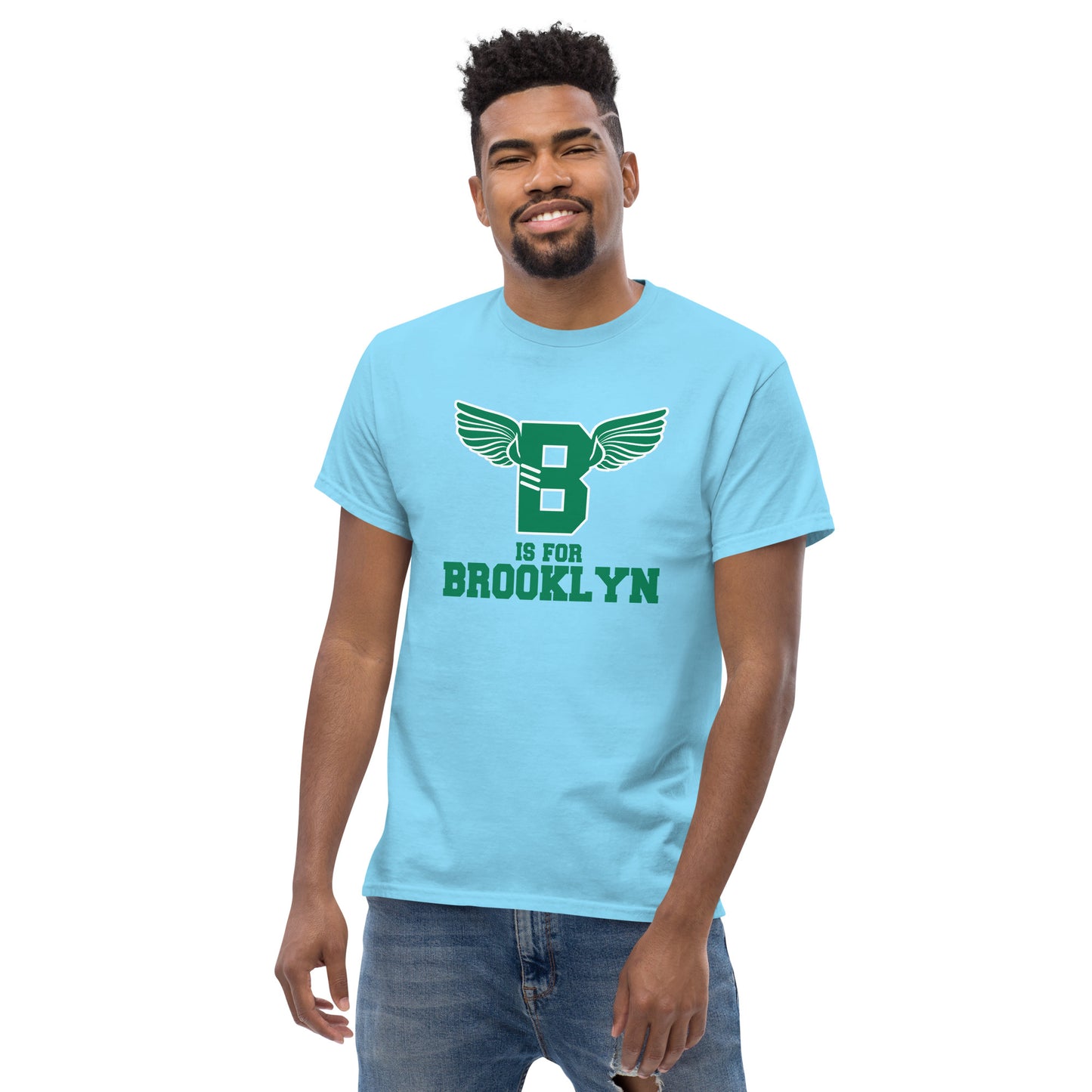 "B" IS FOR BROOKLYN - B-WING CLASSIC TEE (KELLY GREEN)