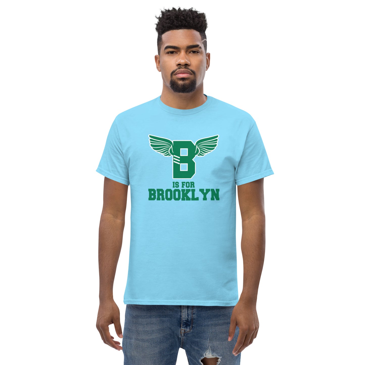"B" IS FOR BROOKLYN - B-WING CLASSIC TEE (KELLY GREEN)