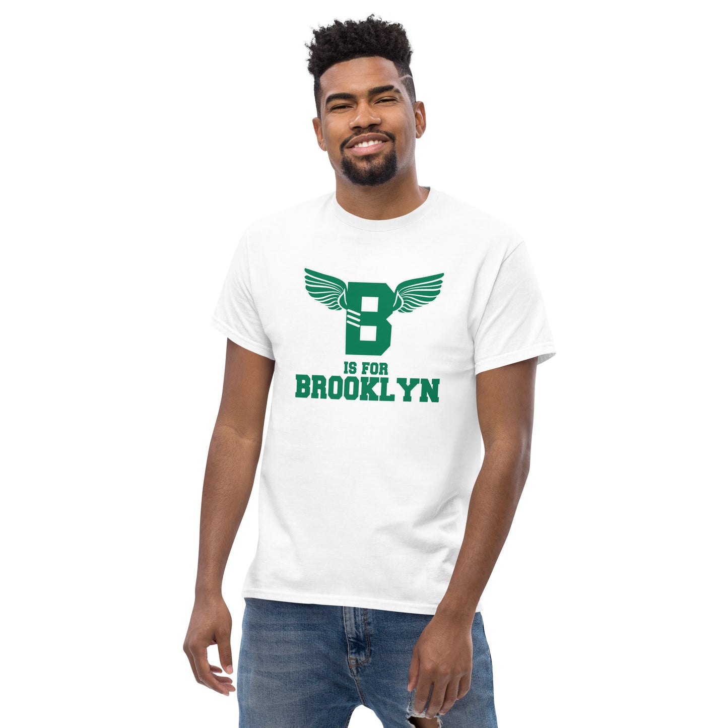 "B" IS FOR BROOKLYN - B-WING CLASSIC TEE (KELLY GREEN)