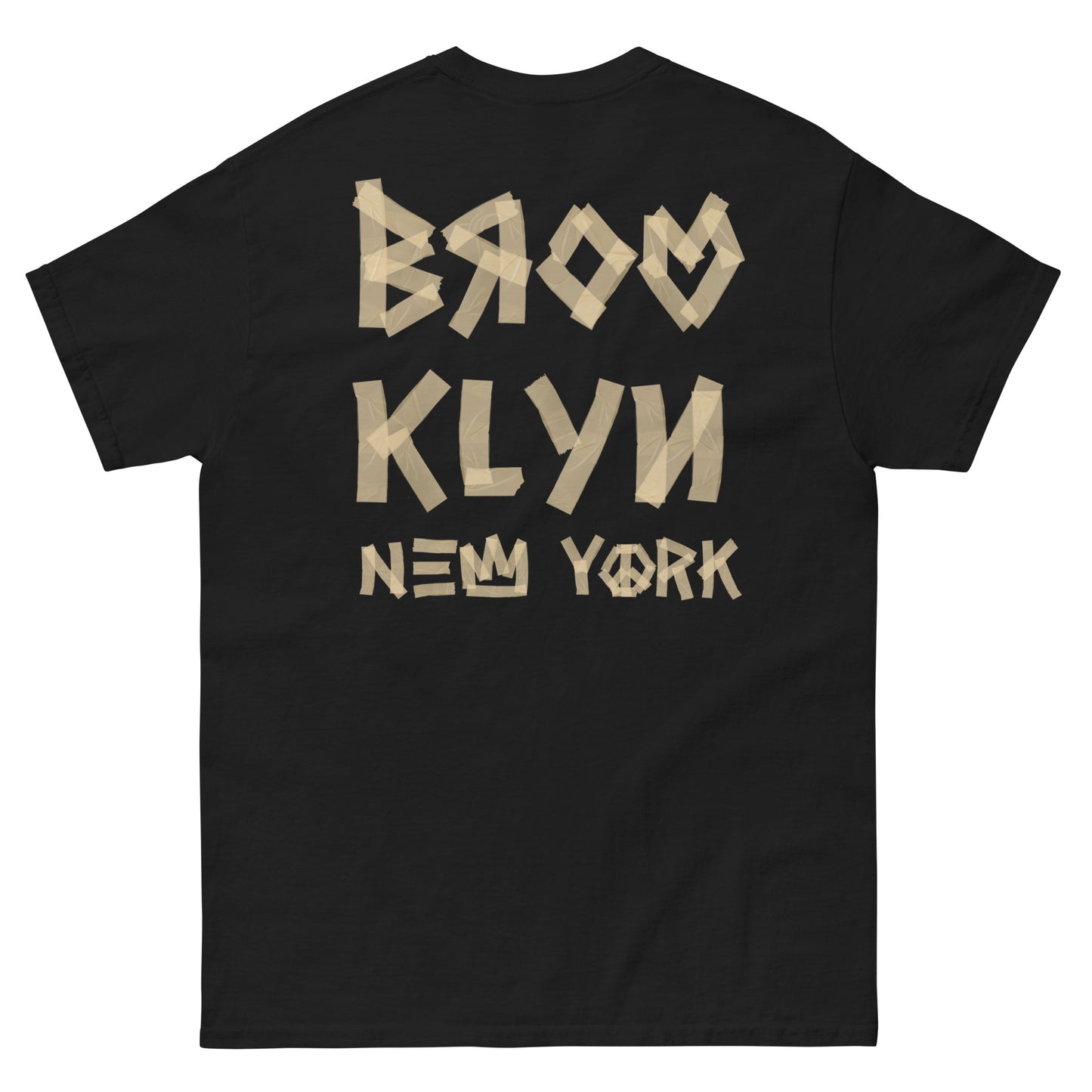 MASK & TAPE "BK BROOKLYN" TEE (EMBRODIERED CHEST)