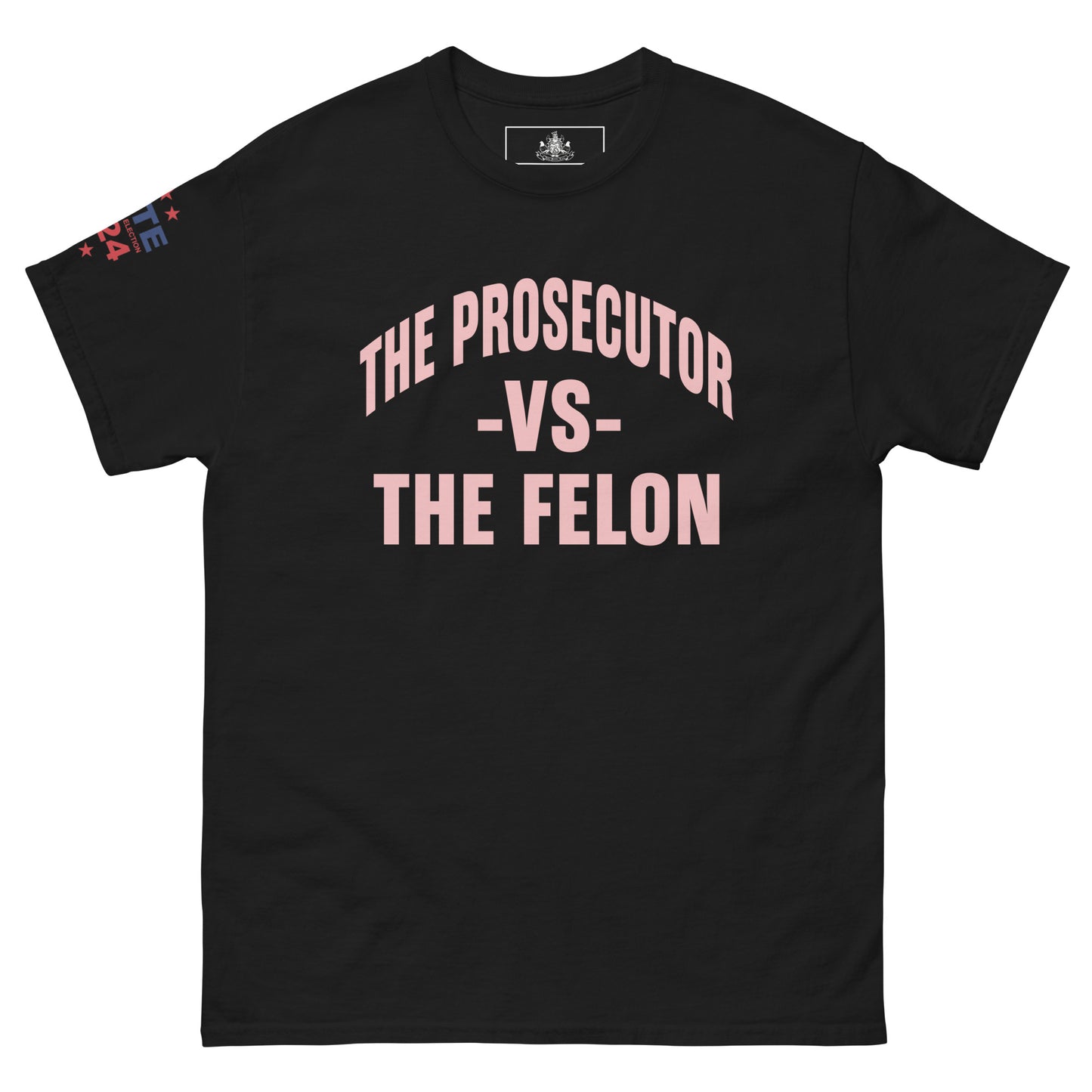 MALA: THE PROSECUTOR VS THE FELON UNISEX TEE (PINK)