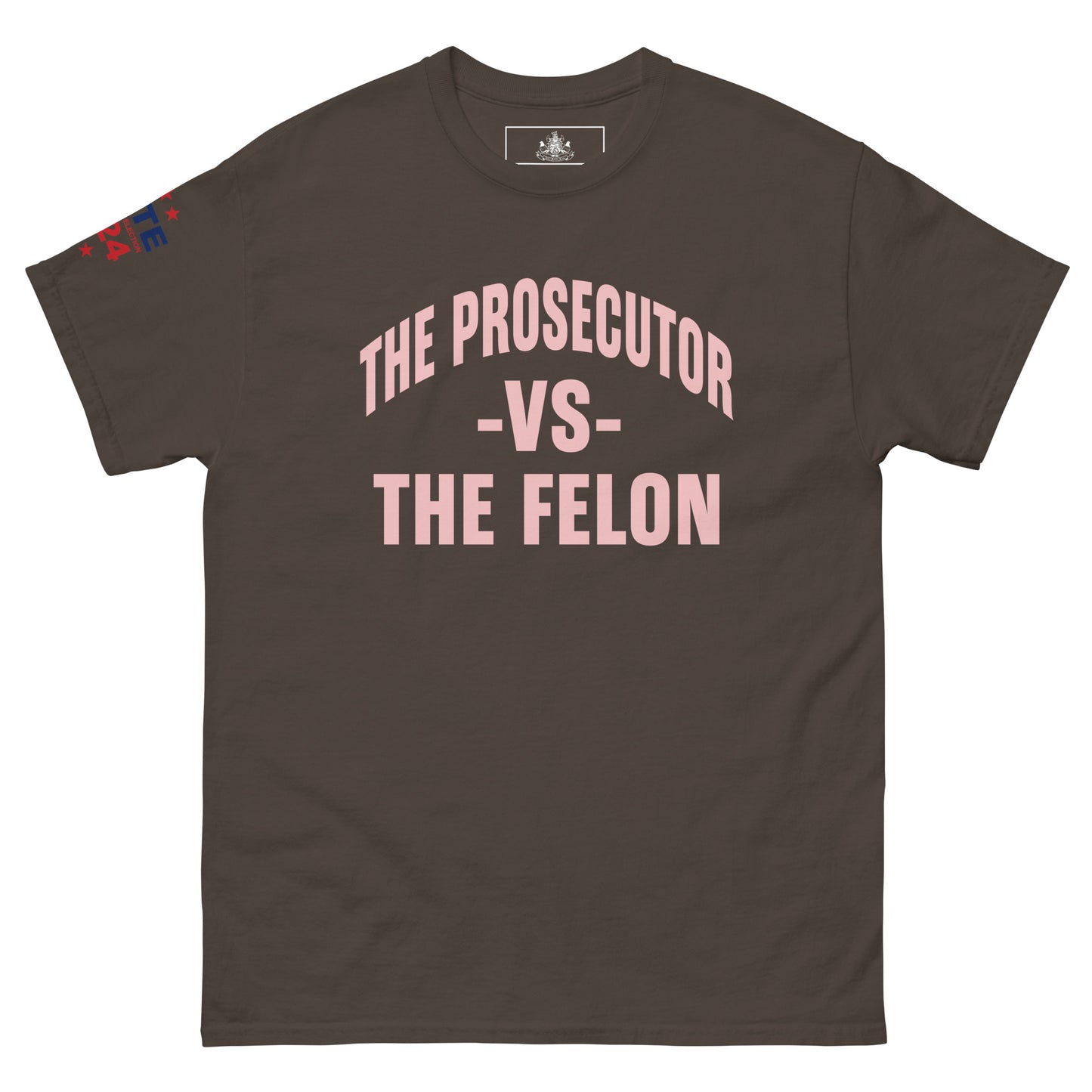 MALA: THE PROSECUTOR VS THE FELON UNISEX TEE (PINK)