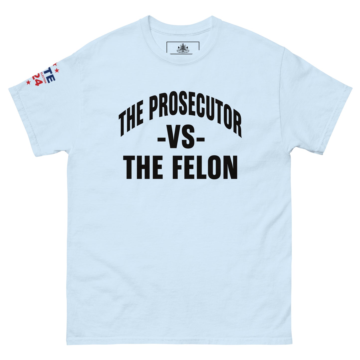 MALA: THE PROSECUTOR VS THE FELON UNISEX TEE (BLACK)