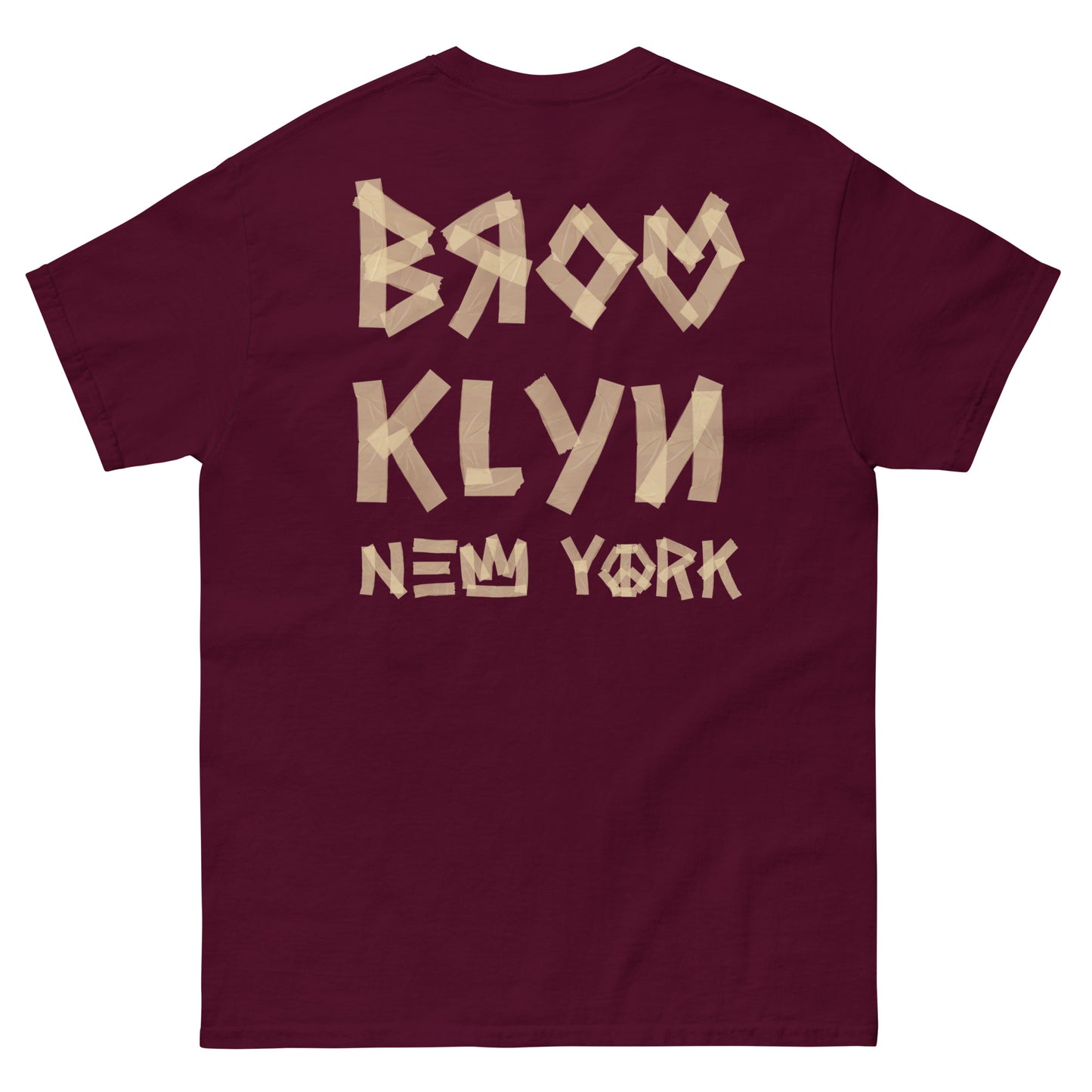 MASK & TAPE "BK BROOKLYN" TEE (EMBRODIERED CHEST)