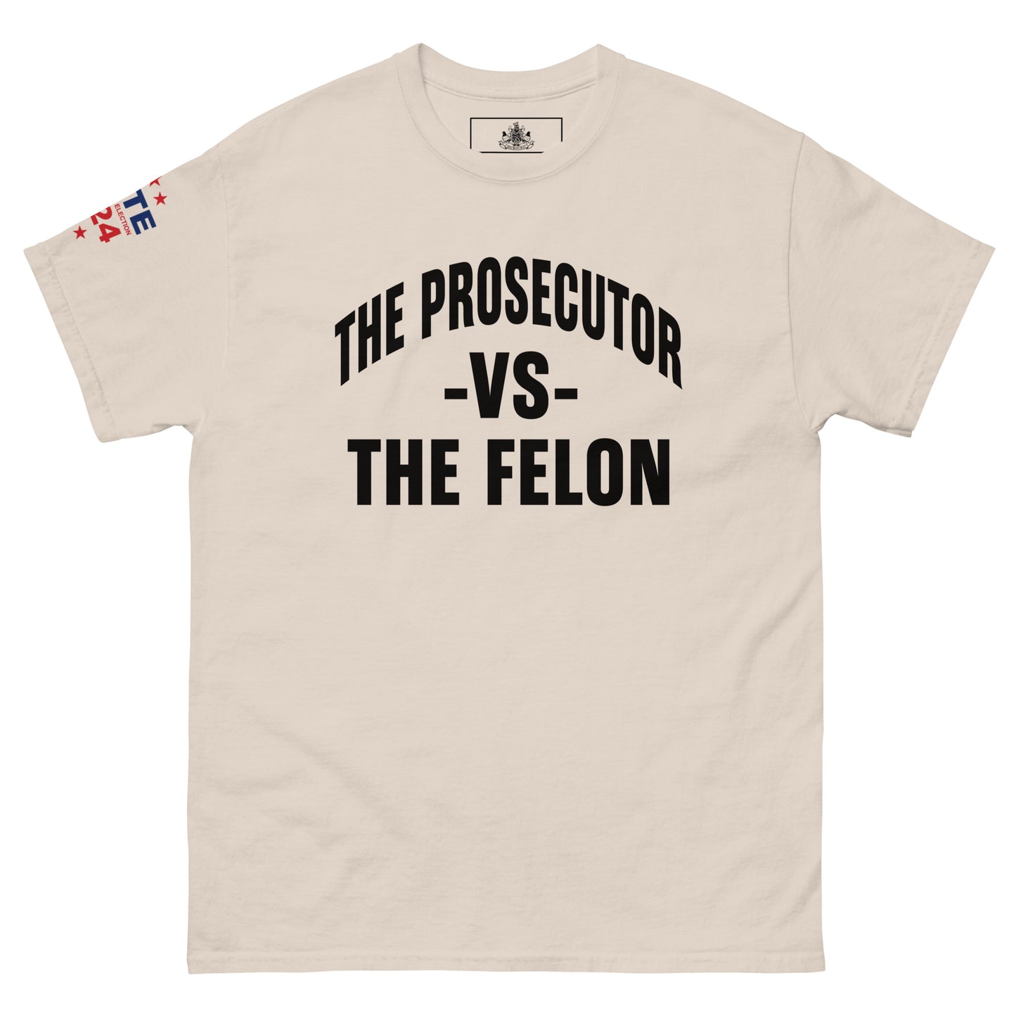 MALA: THE PROSECUTOR VS THE FELON UNISEX TEE (BLACK)