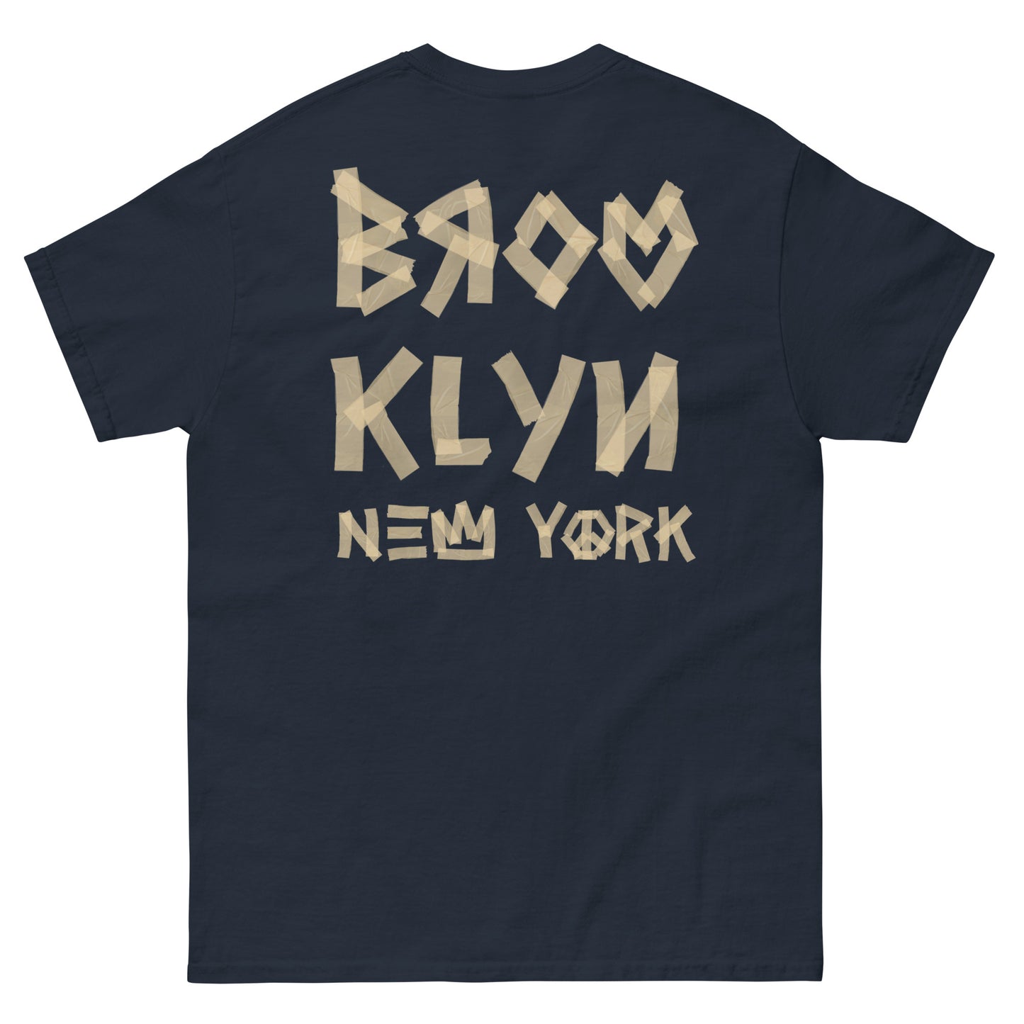 MASK & TAPE "BK BROOKLYN" TEE (EMBRODIERED CHEST)