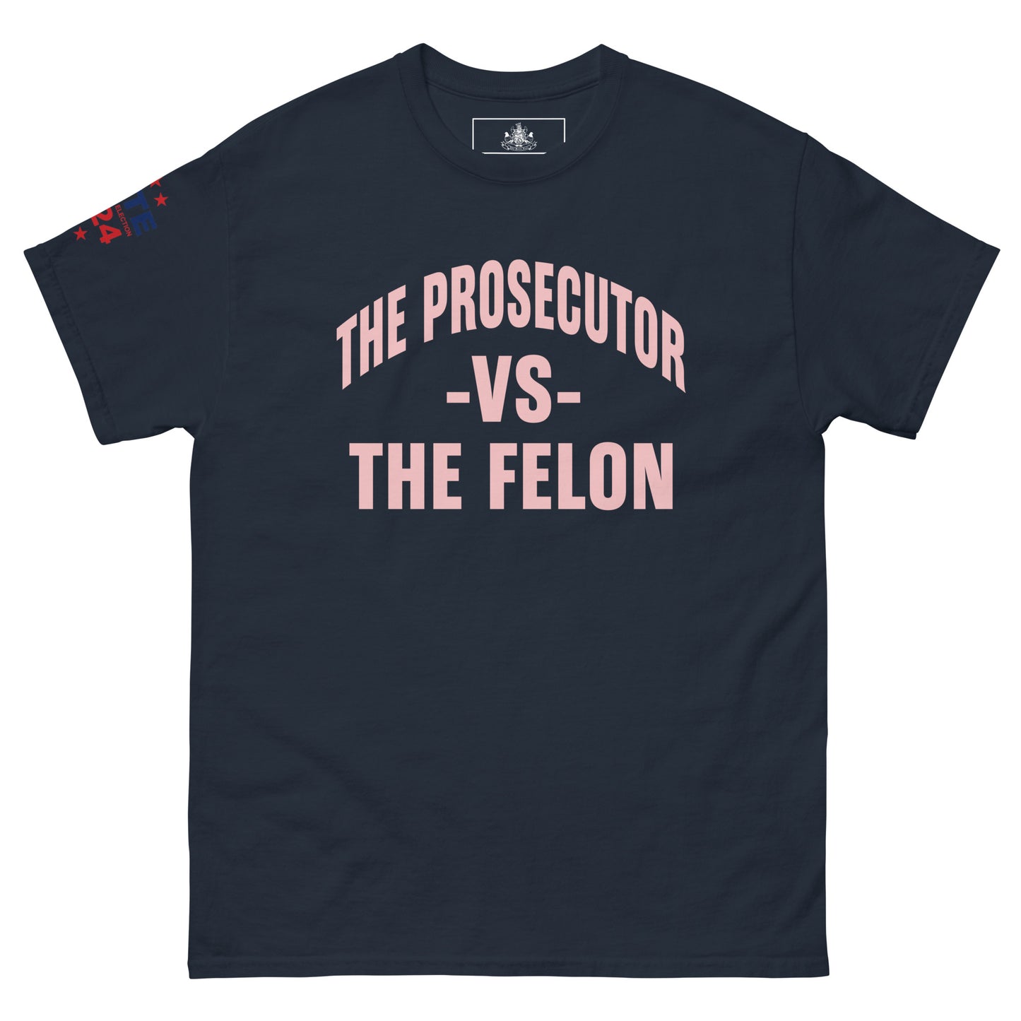 MALA: THE PROSECUTOR VS THE FELON UNISEX TEE (PINK)
