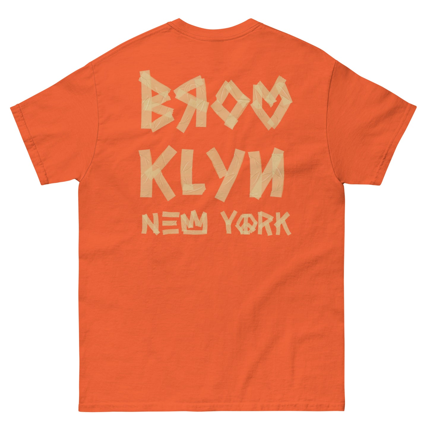 MASK & TAPE "BK BROOKLYN" TEE (EMBRODIERED CHEST)
