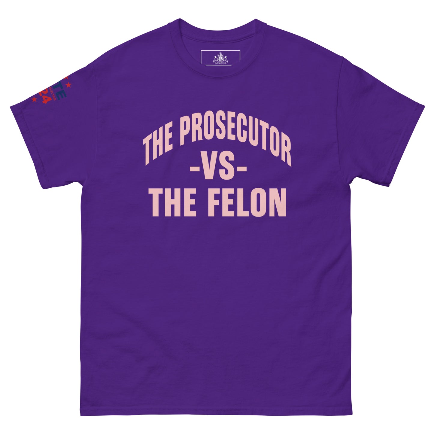 MALA: THE PROSECUTOR VS THE FELON UNISEX TEE (PINK)
