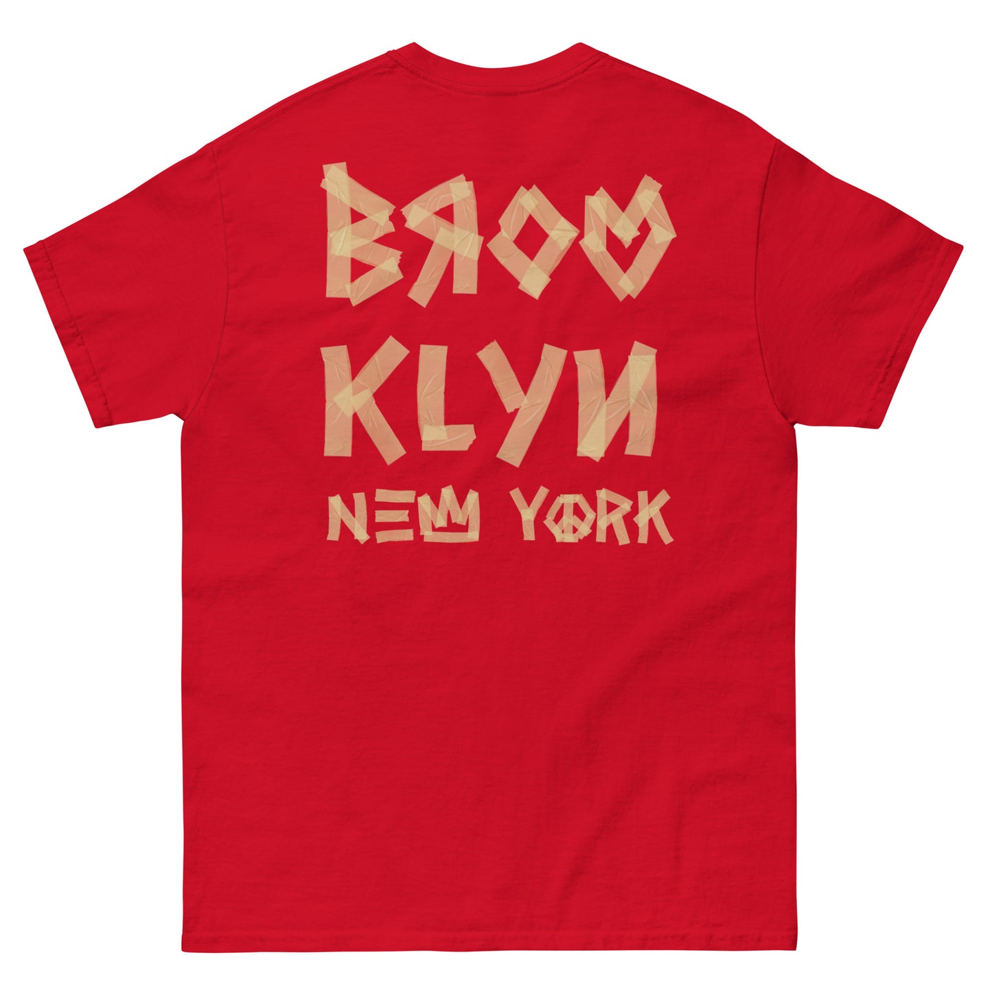 MASK & TAPE "BK BROOKLYN" TEE (EMBRODIERED CHEST)