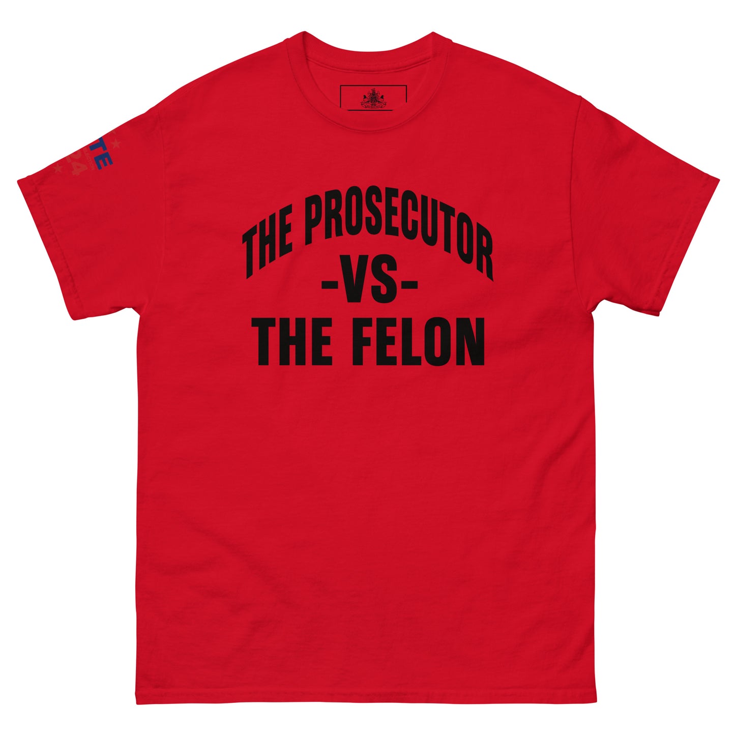MALA: THE PROSECUTOR VS THE FELON UNISEX TEE (BLACK)