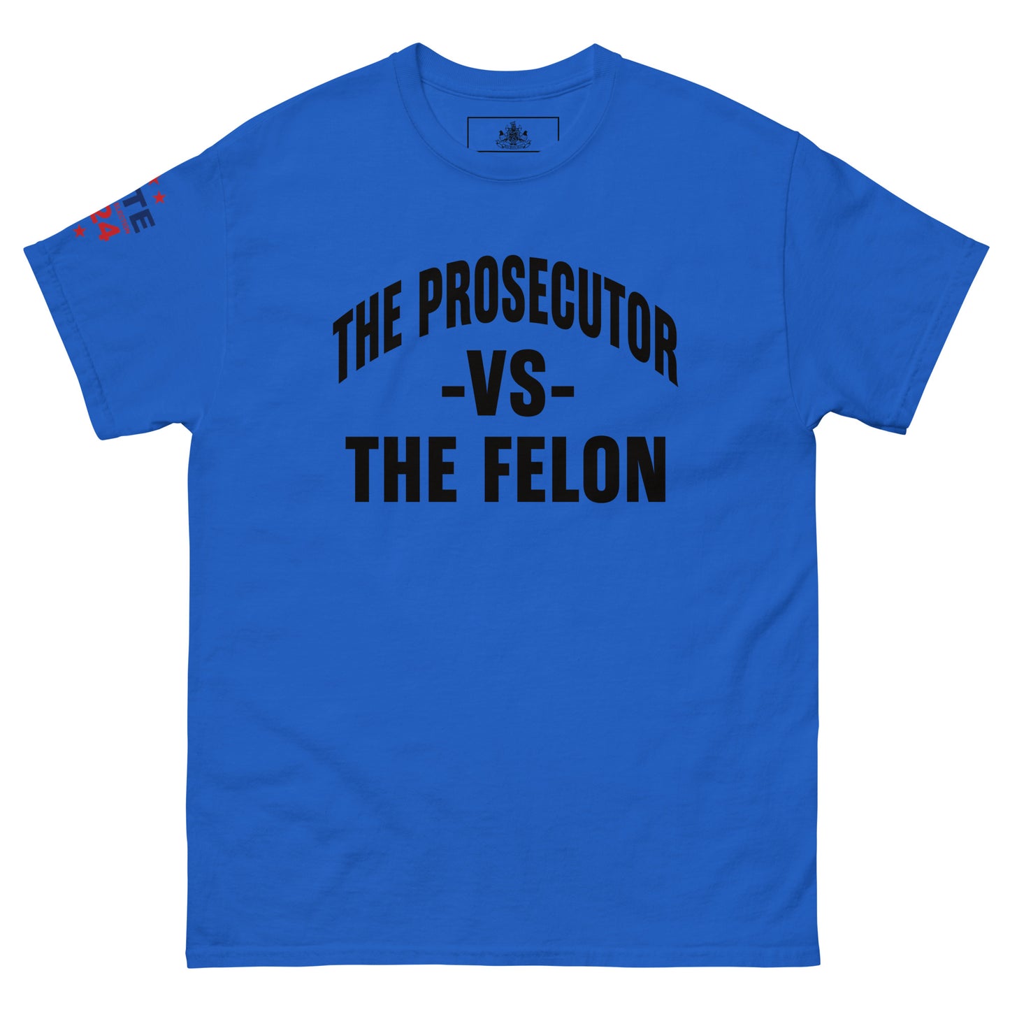 MALA: THE PROSECUTOR VS THE FELON UNISEX TEE (BLACK)