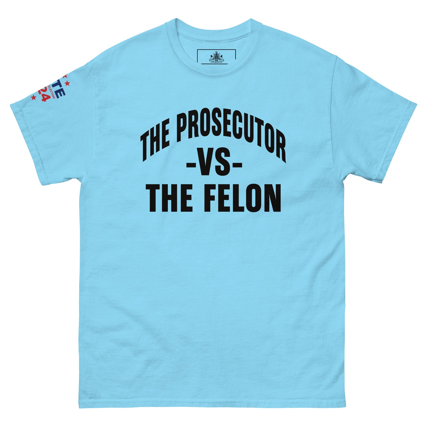 MALA: THE PROSECUTOR VS THE FELON UNISEX TEE (BLACK)
