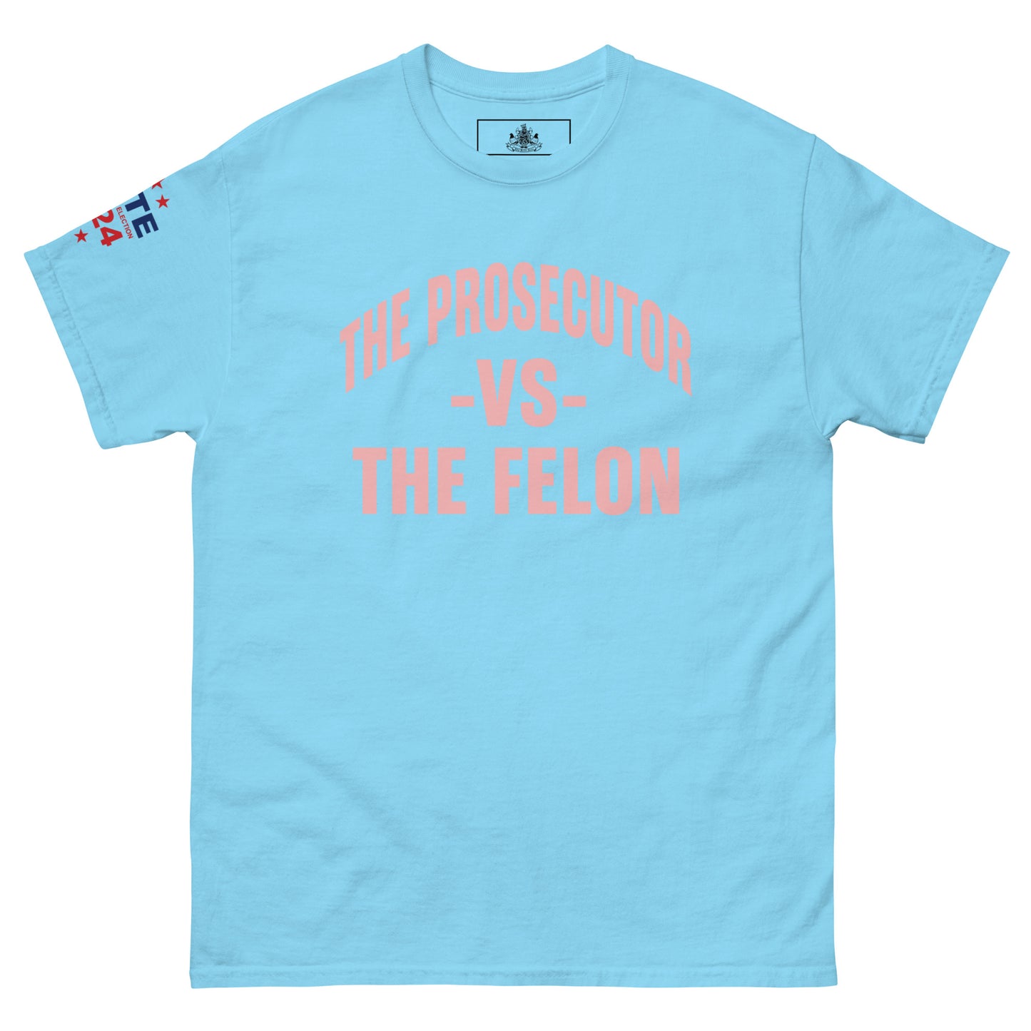 MALA: THE PROSECUTOR VS THE FELON UNISEX TEE (PINK)