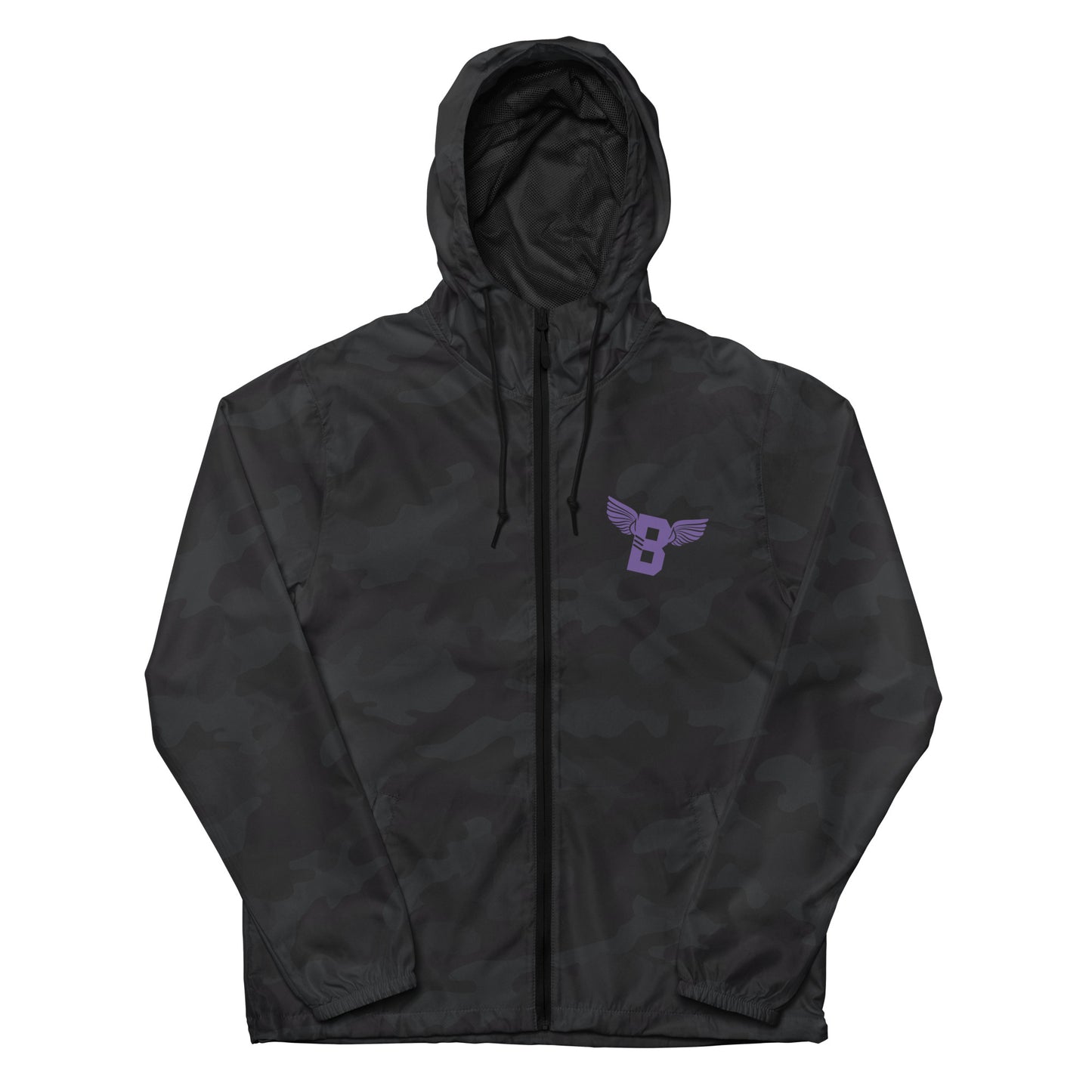B-WING - NEIGHBORHOOD ATHLETICS UNISEX WINDBREAKER (PURPLE)