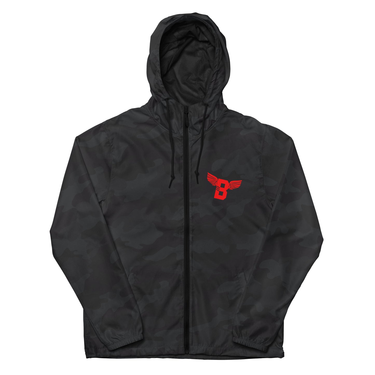 B-WING - NEIGHBORHOOD ATHLETICS UNISEX WINDBREAKER (RED)