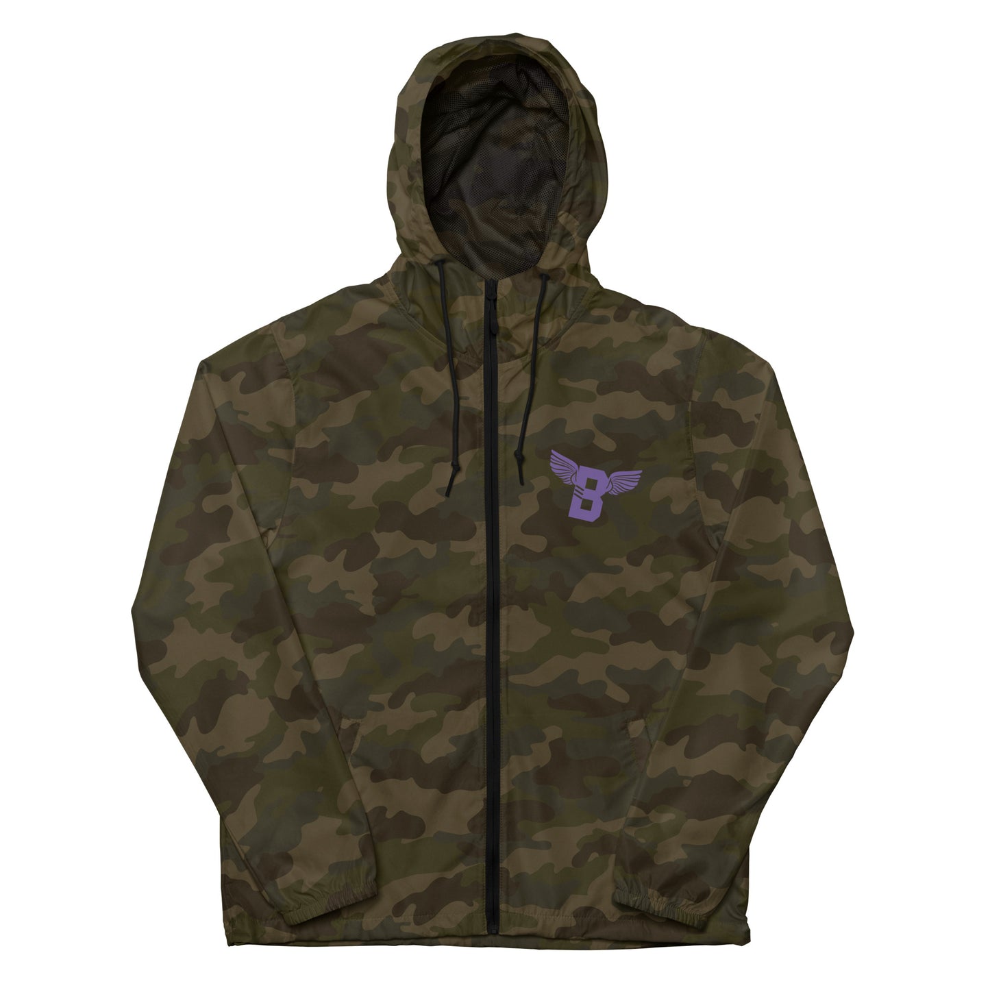B-WING - NEIGHBORHOOD ATHLETICS UNISEX WINDBREAKER (PURPLE)