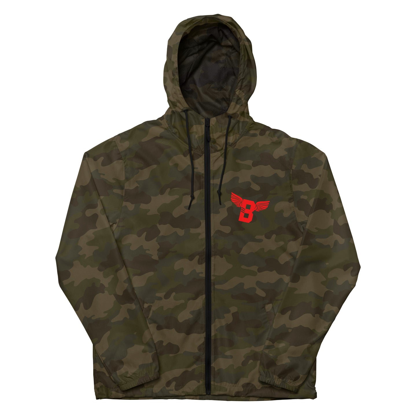 B-WING - NEIGHBORHOOD ATHLETICS UNISEX WINDBREAKER (RED)