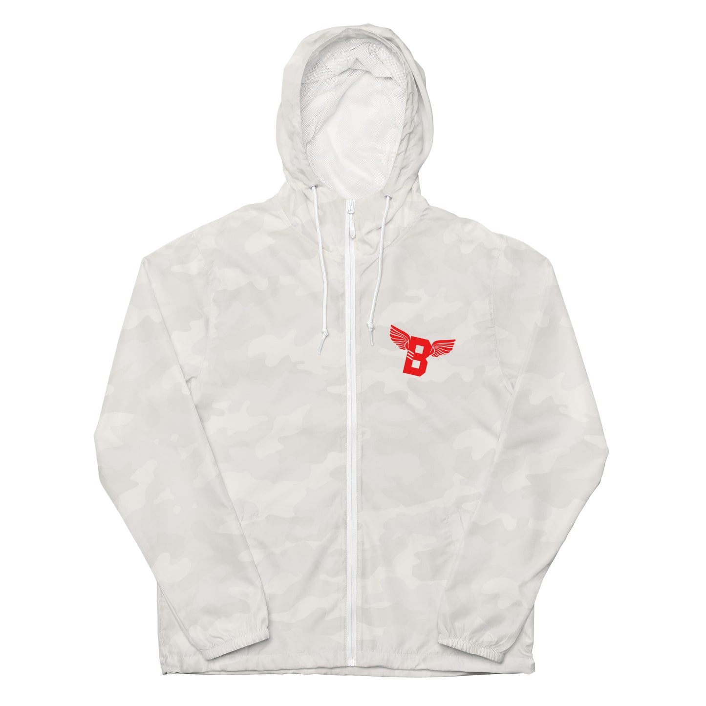 B-WING - NEIGHBORHOOD ATHLETICS UNISEX WINDBREAKER (RED)
