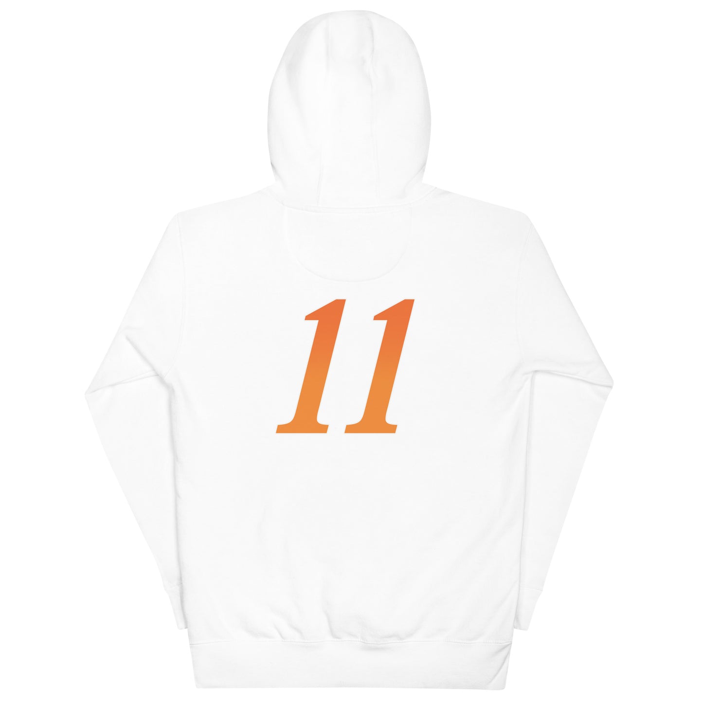 THE CAPTA11N UNISEX HOODIE(BLUE/ORANGE)