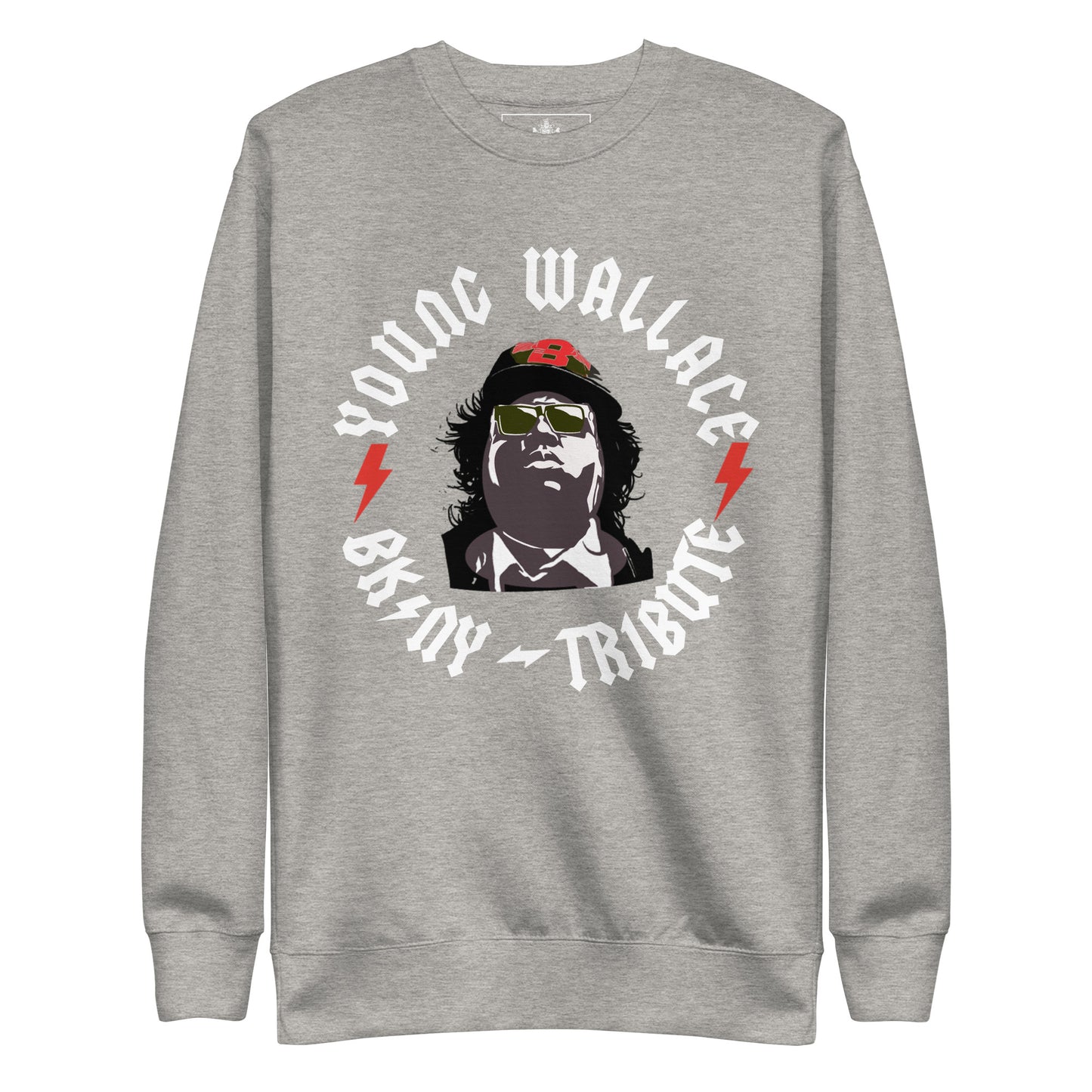 BK ROX - YOUNG WALLACE UNISEX PREMIUM SWEATSHIRT