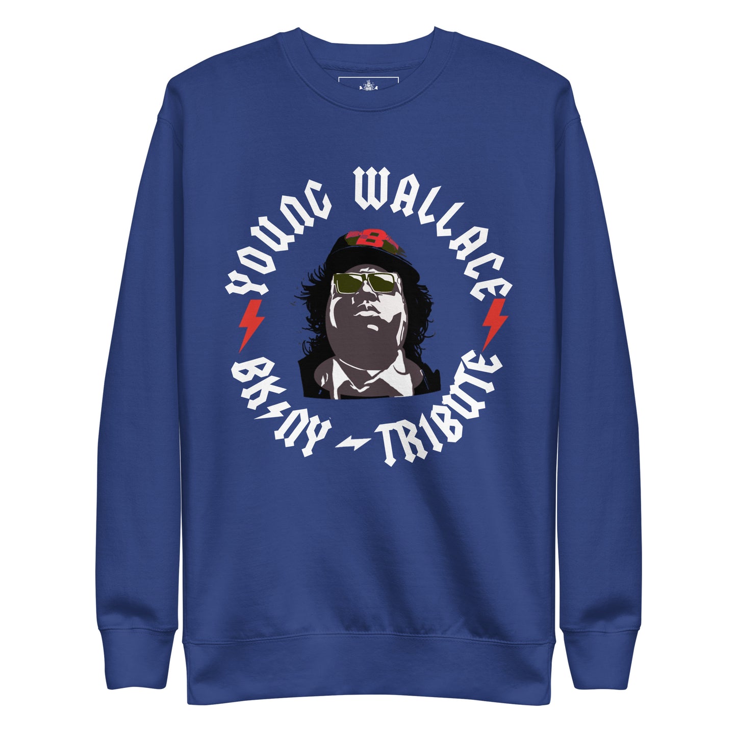 BK ROX - YOUNG WALLACE UNISEX PREMIUM SWEATSHIRT