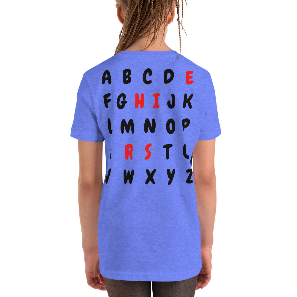 ABC's YOUTH TEE (BLACK)